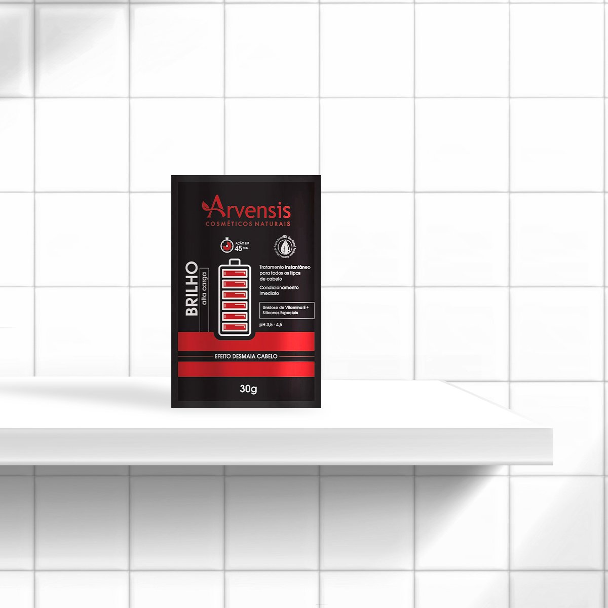 Arvensis Reposicao Brilho Intenso - Dose Unica 30g 30g 2