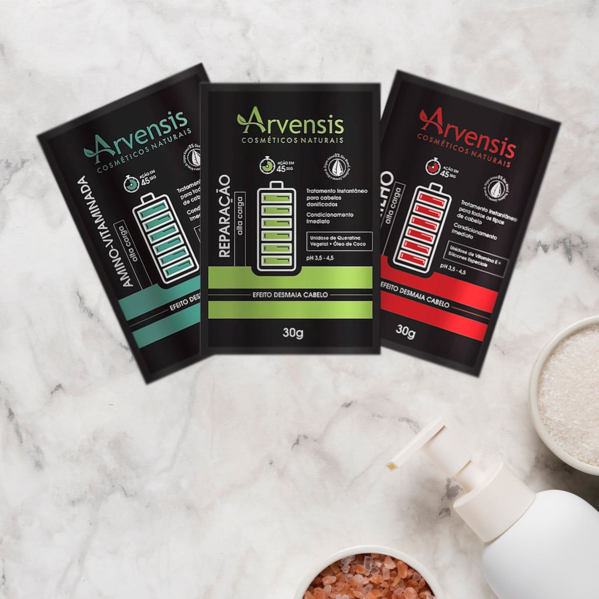 Arvensis Reposicao Brilho Intenso - Dose Unica 30g 30g 3