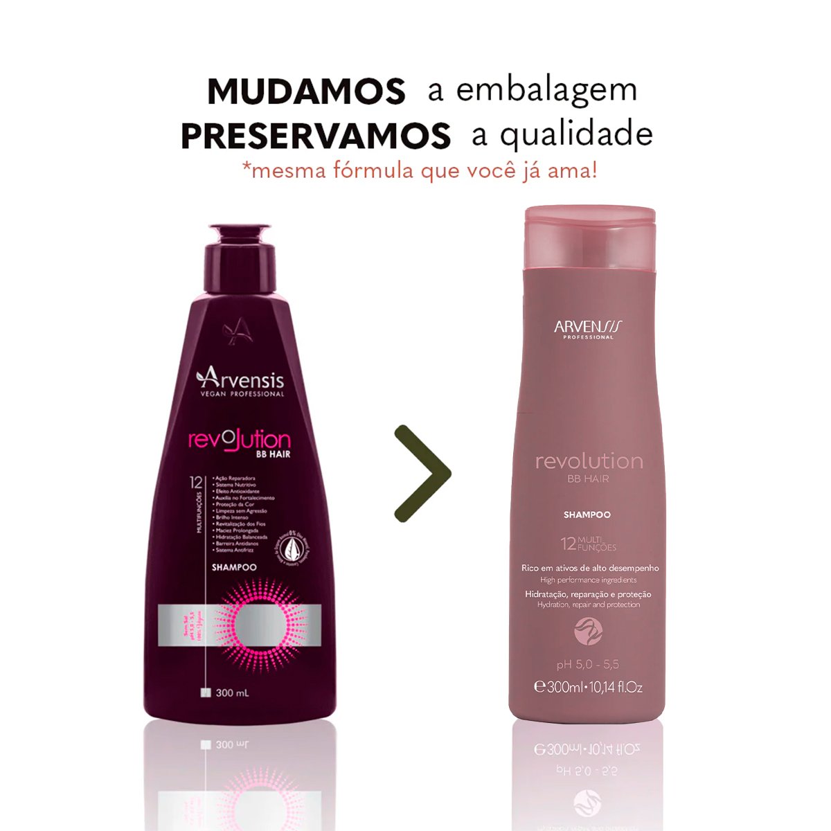Arvensis Revolution BB Hair - Shampoo 300ml 300ml 2