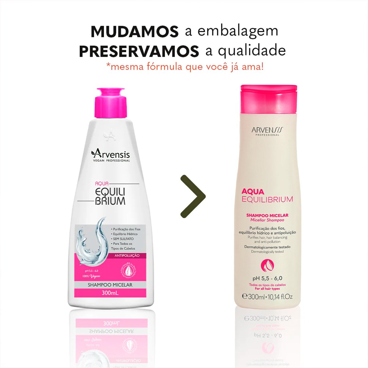 Arvensis Aqua Equilibrium Micelar - Shampoo 300ml 300ml 3