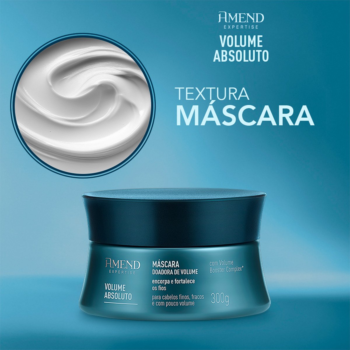 Amend Expertise Volume Absoluto - Mascara Capilar 300g 300g 3