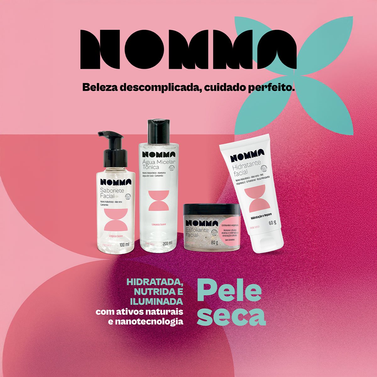 Nomma Healthy Pele Seca - Sabonete Facial 100ml 100ml 4