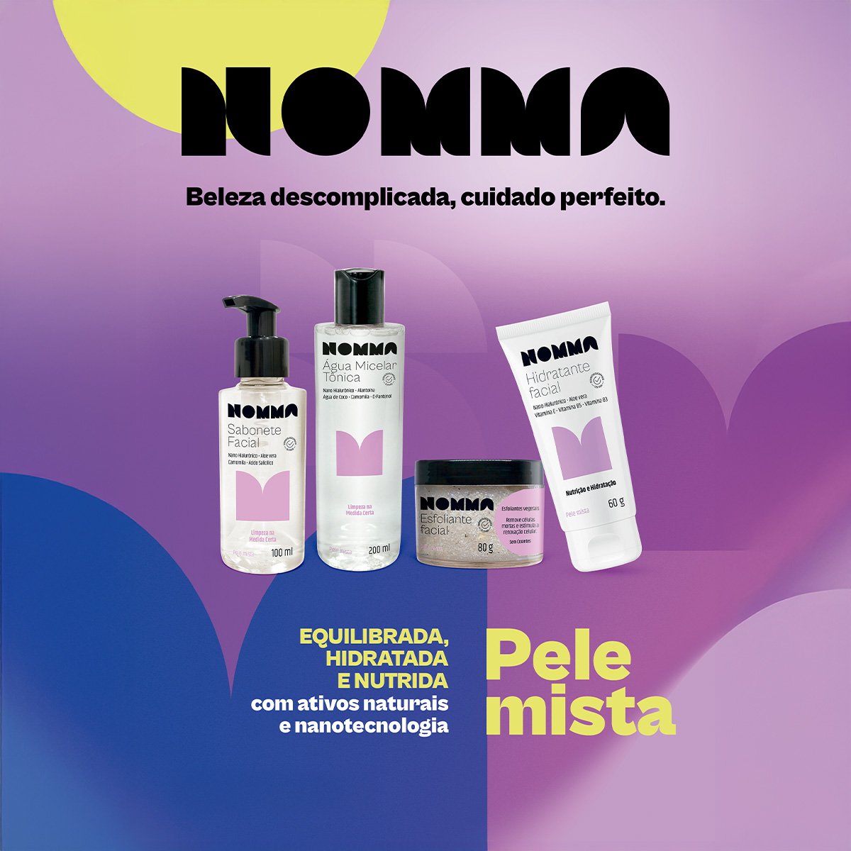 Nomma Healthy Pele Mista - Sabonete Facial 100ml 100ml 4