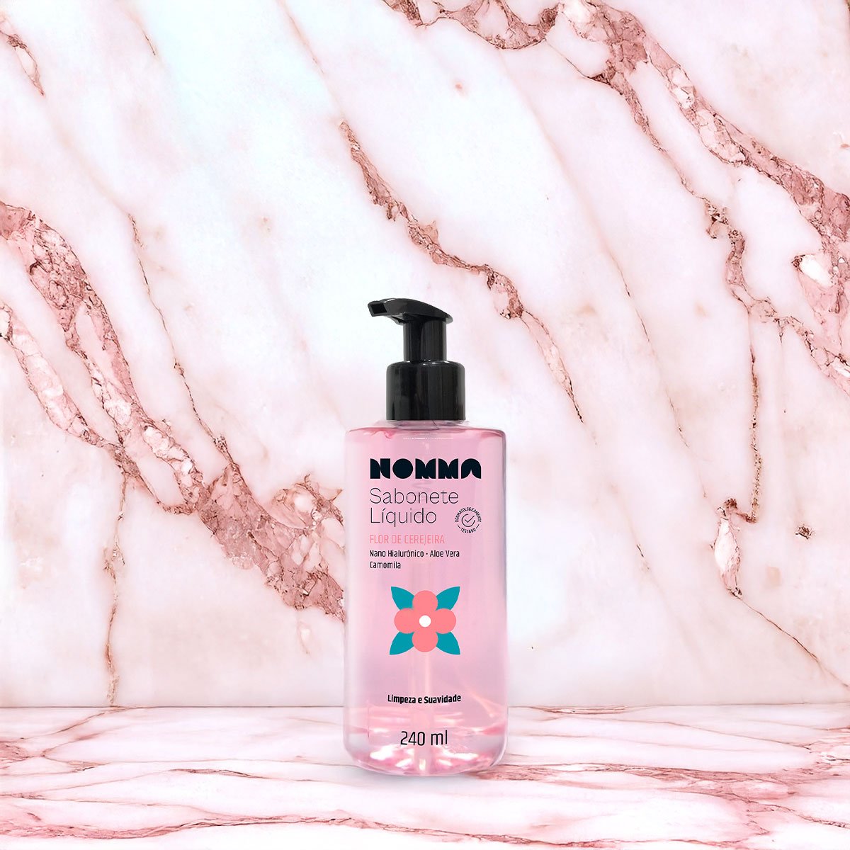 Nomma Healthy Flor de Cerejeira - Sabonete Liquido Corporal 240ml 240ml 2