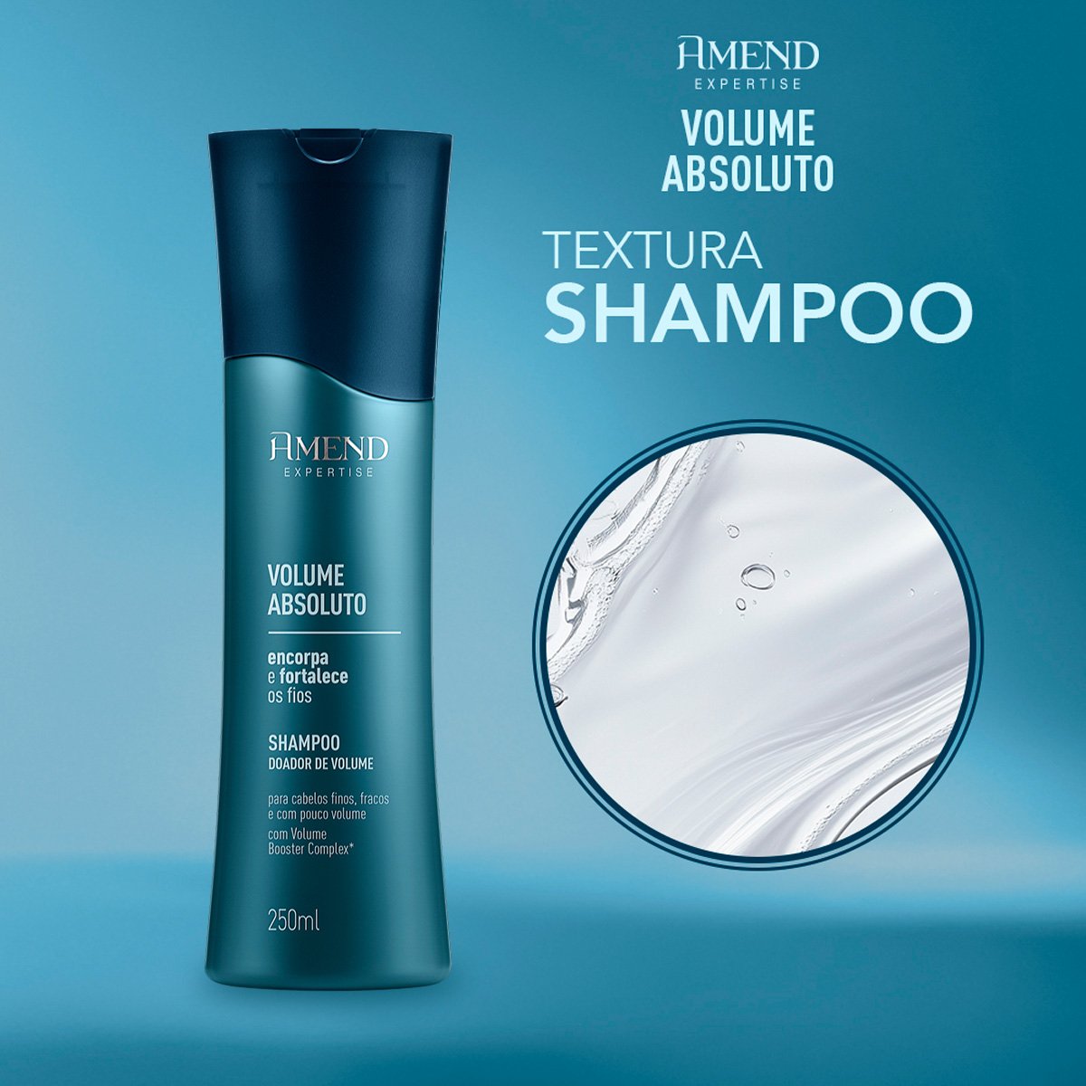 Kit Amend Expertise Volume Absoluto Shampoo Mascara (2 produtos) ÚNICO 3