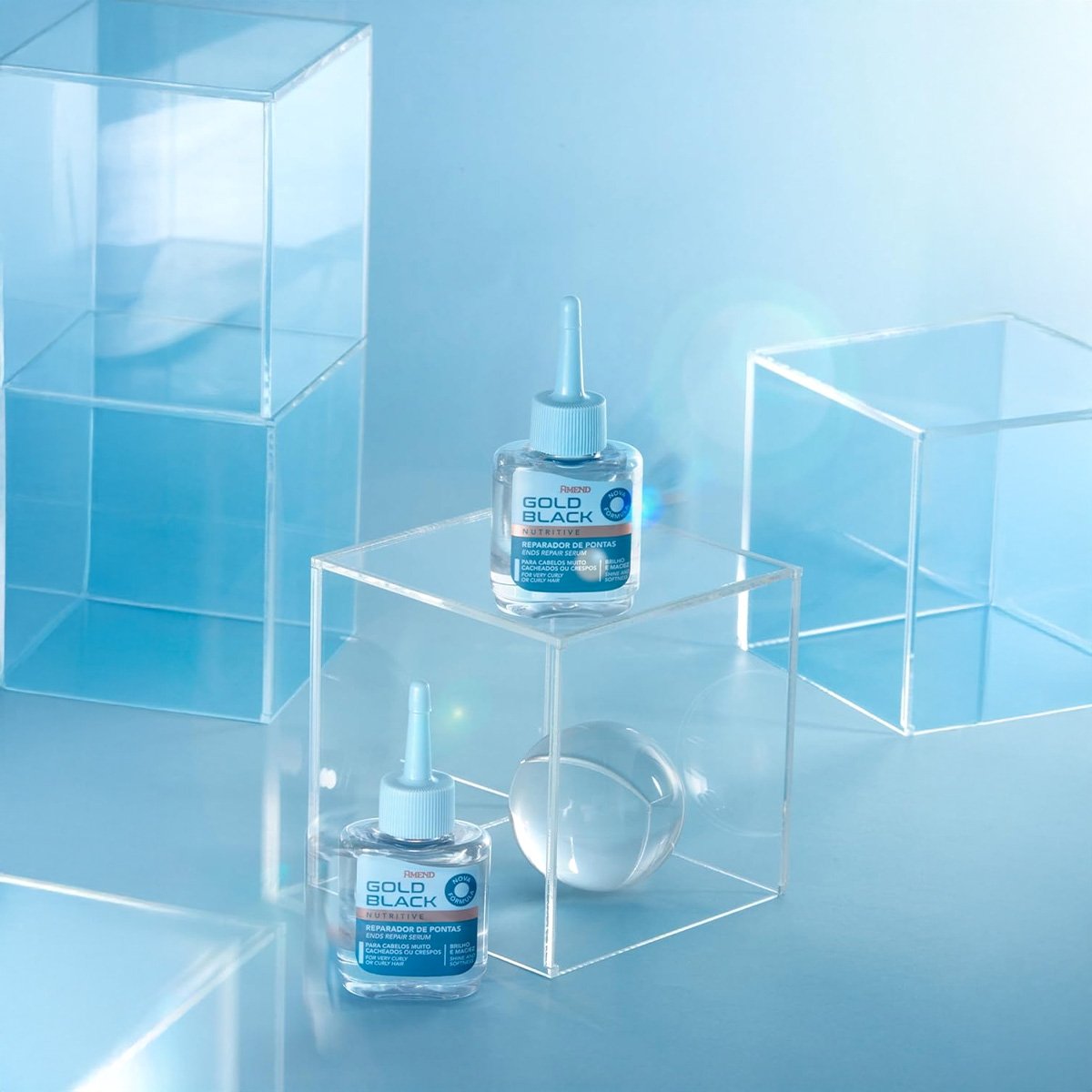 Kit Amend Expertise Volume Absoluto Home Care Oil (4 produtos) ÚNICO 5