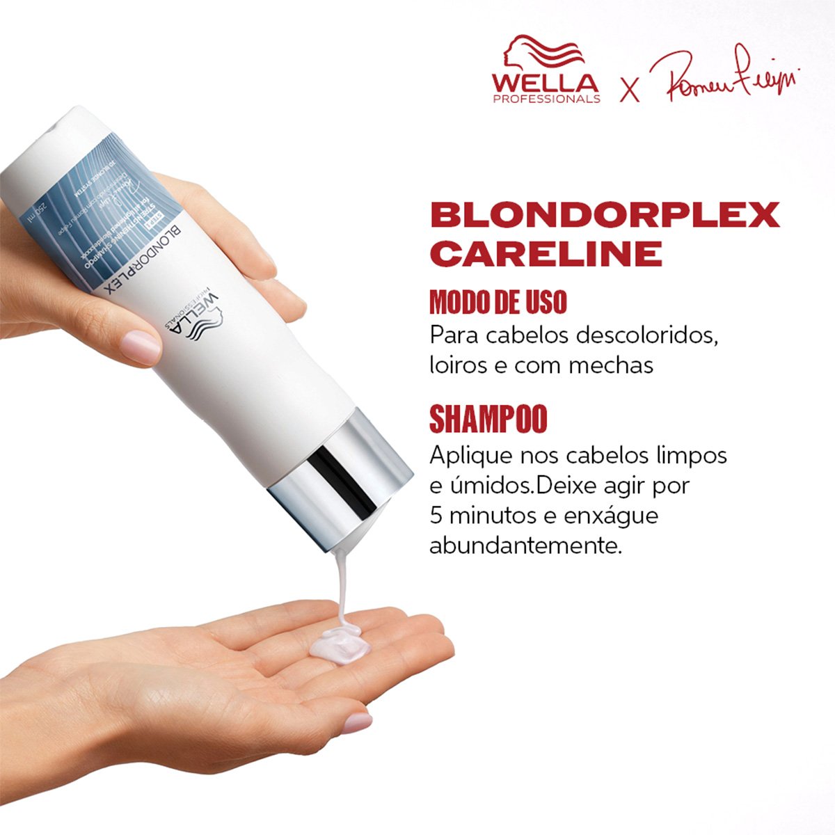 Kit Wella Professionals BlondorPlex Hair Care Total (4 produtos) ÚNICO 2