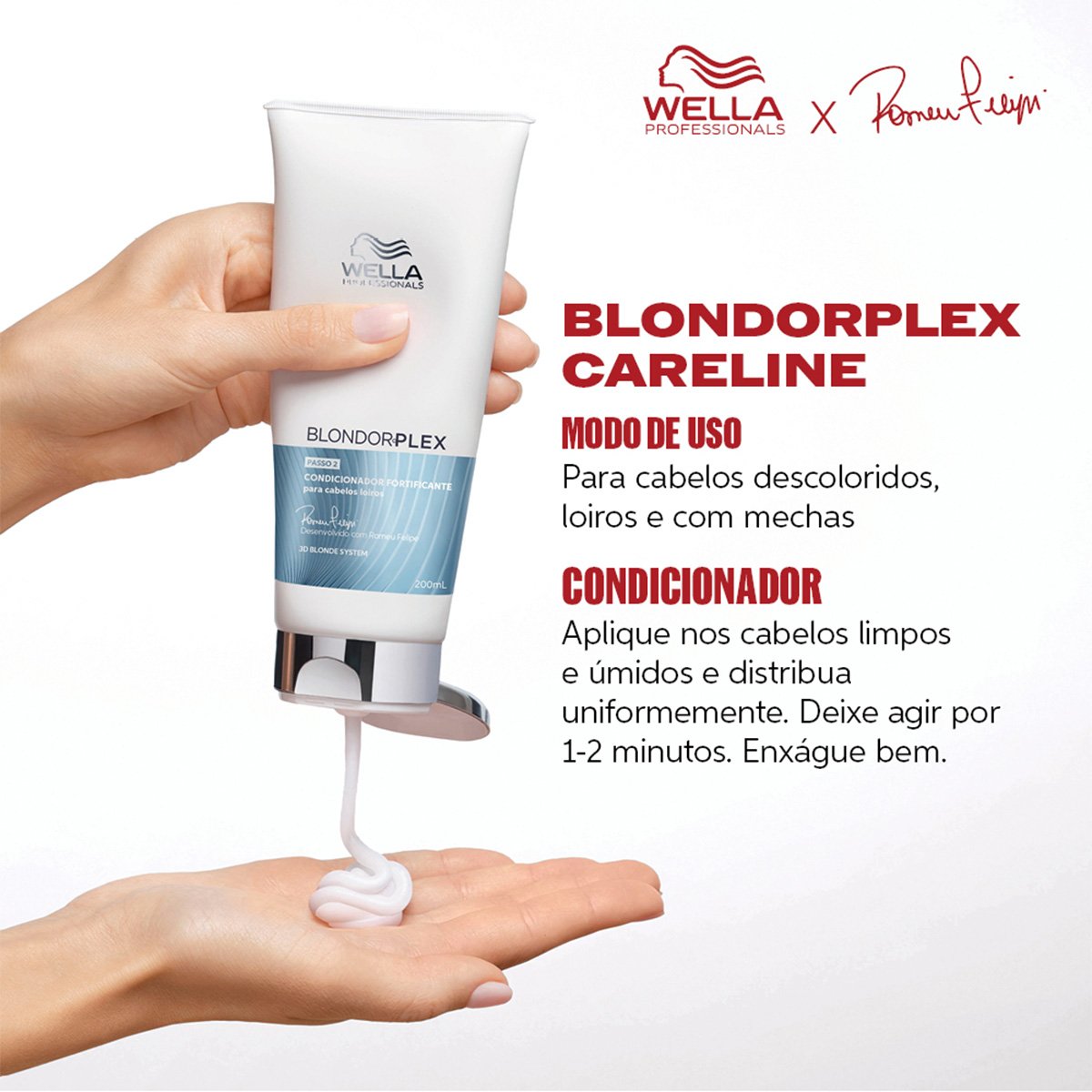 Kit Wella Professionals BlondorPlex Hair Care Total (4 produtos) ÚNICO 3