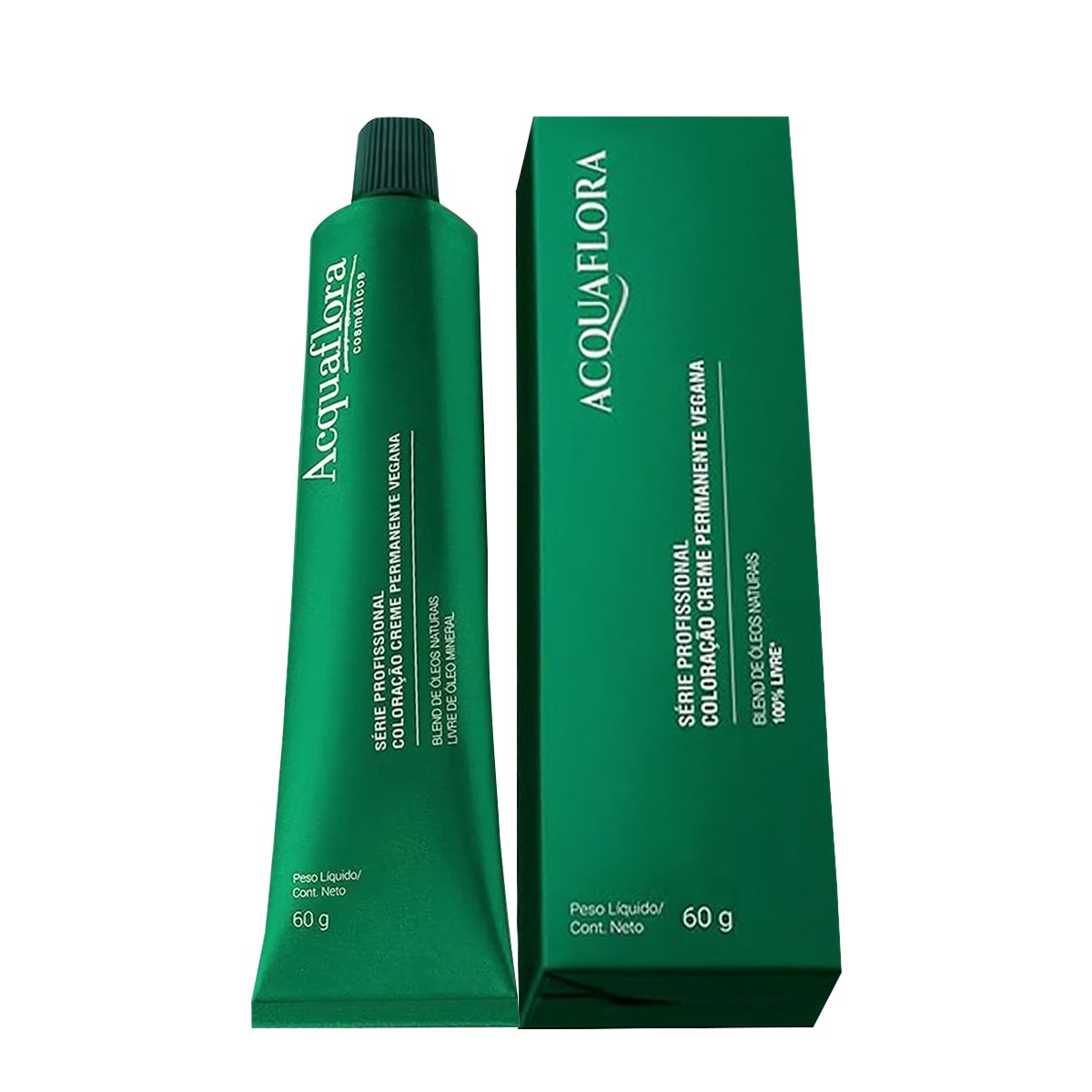 Acquaflora Vegana 7.1 Loiro Natural Acinzentado - Coloracao Permanente 60g