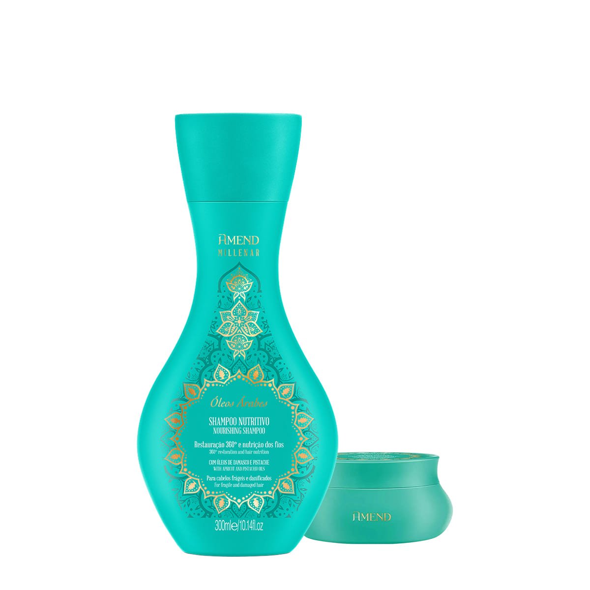 Kit Amend Millenar Oleos Arabes Shampoo Mascara (2 produtos)