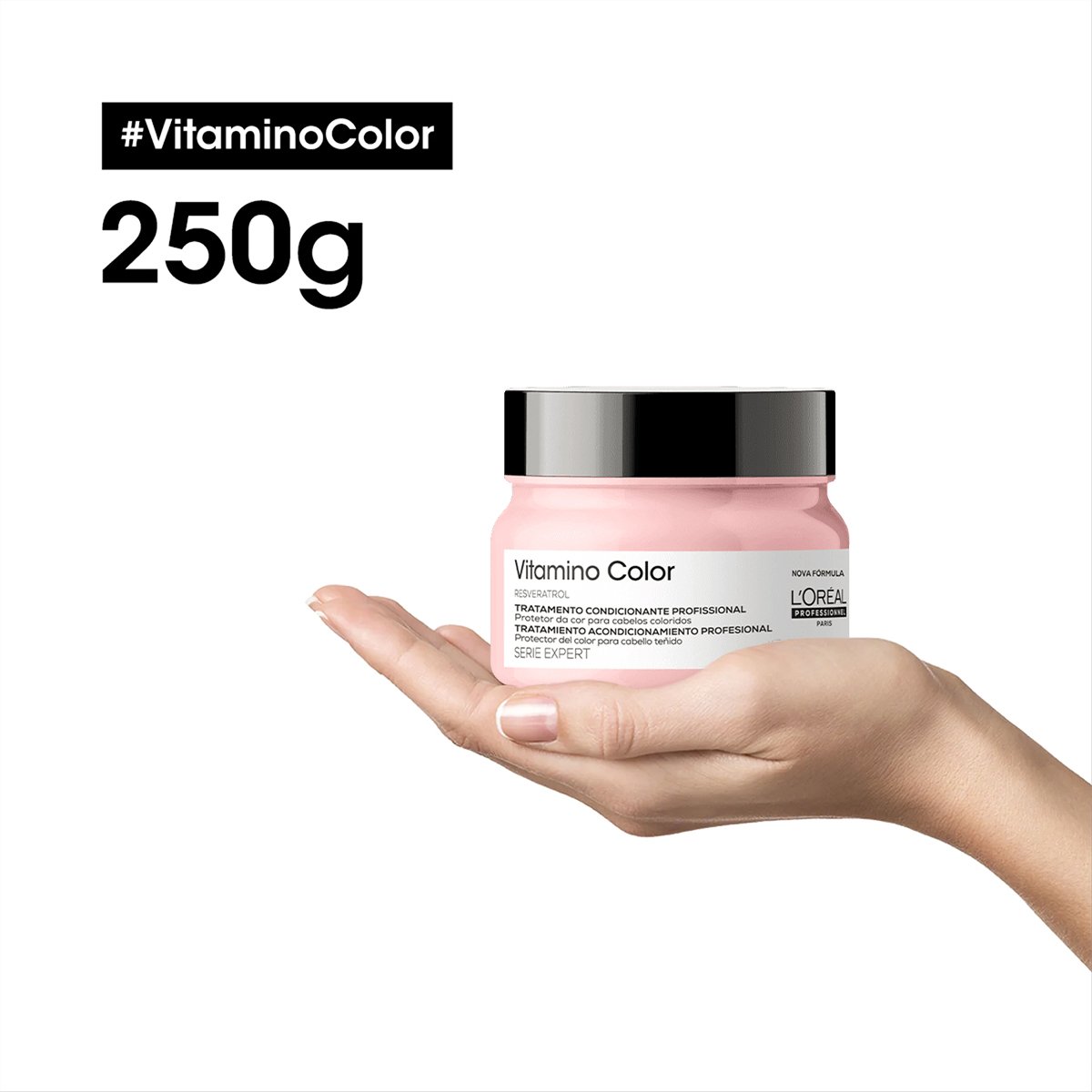 Kit LOreal Professionnel Vitamino Color Home Care 750 Refil (3 produtos) ÚNICO 4