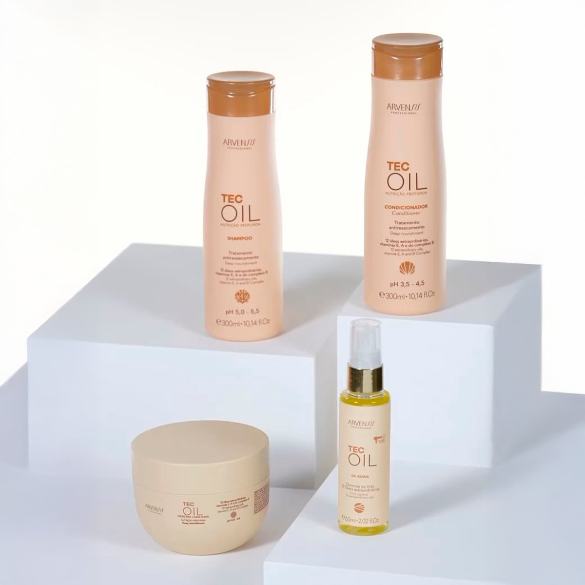 Arvensis Tec Oil - Mascara Capilar 300g 300g 2