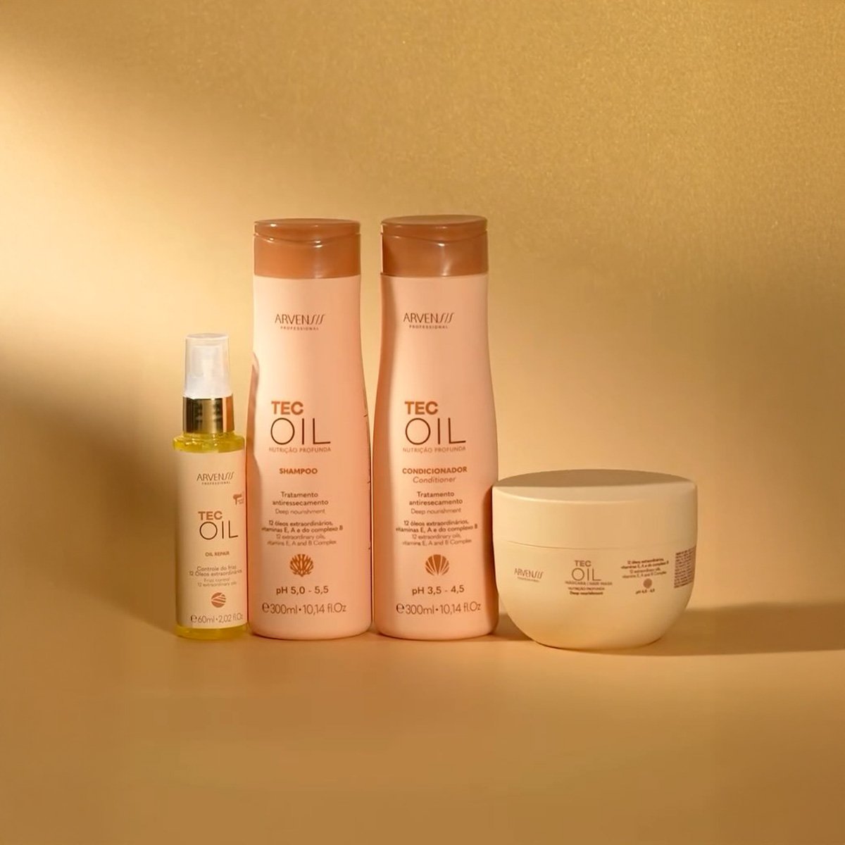 Arvensis Tec Oil - Mascara Capilar 300g 300g 3