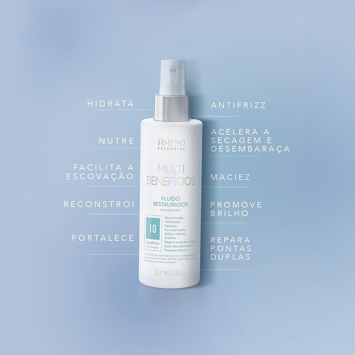Amend Essencial Multibeneficios - Fluido Restaurador 180ml 180ml 4