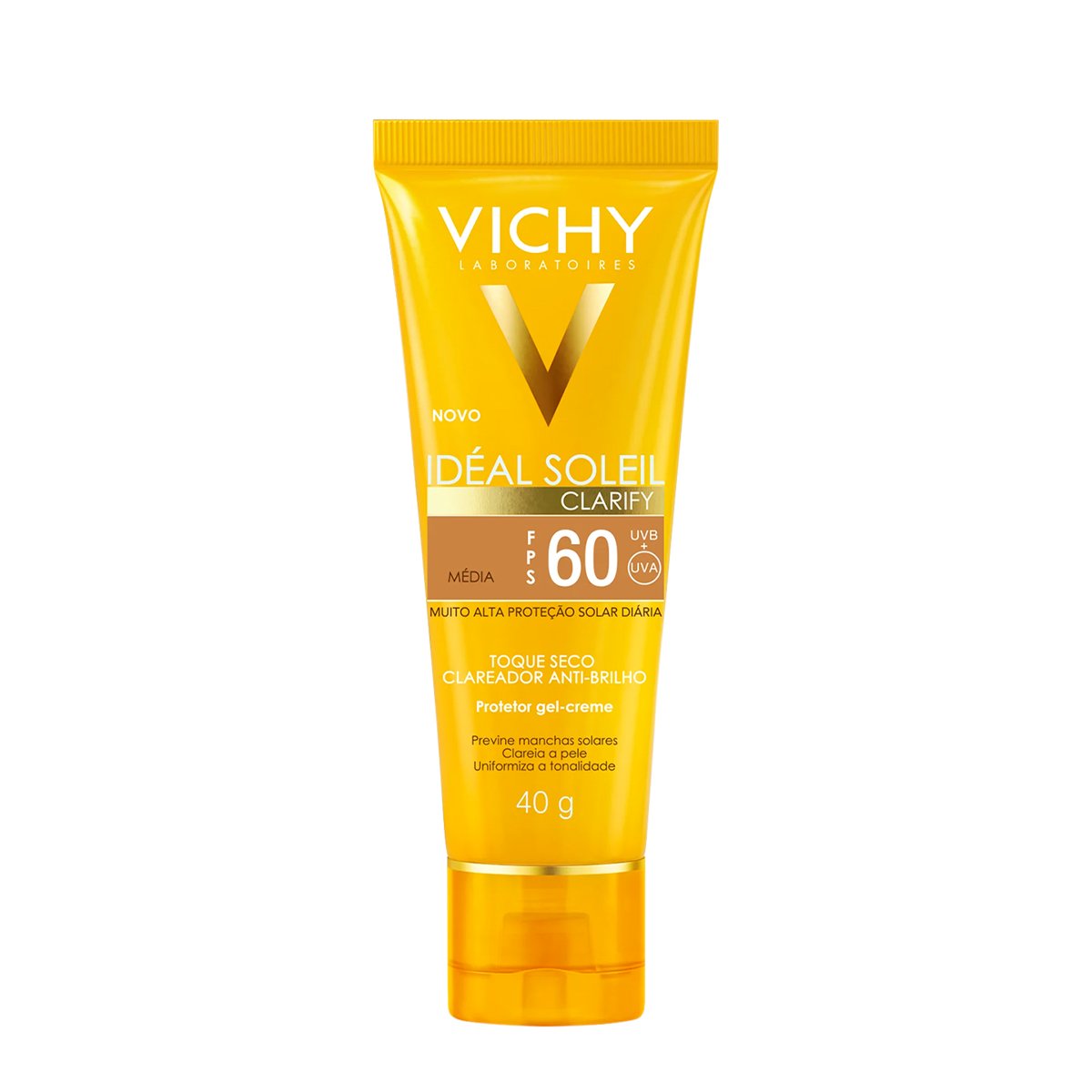 Vichy Ideal Soleil Clarify FPS60 Cor Media - Protetor Solar com Cor 40g