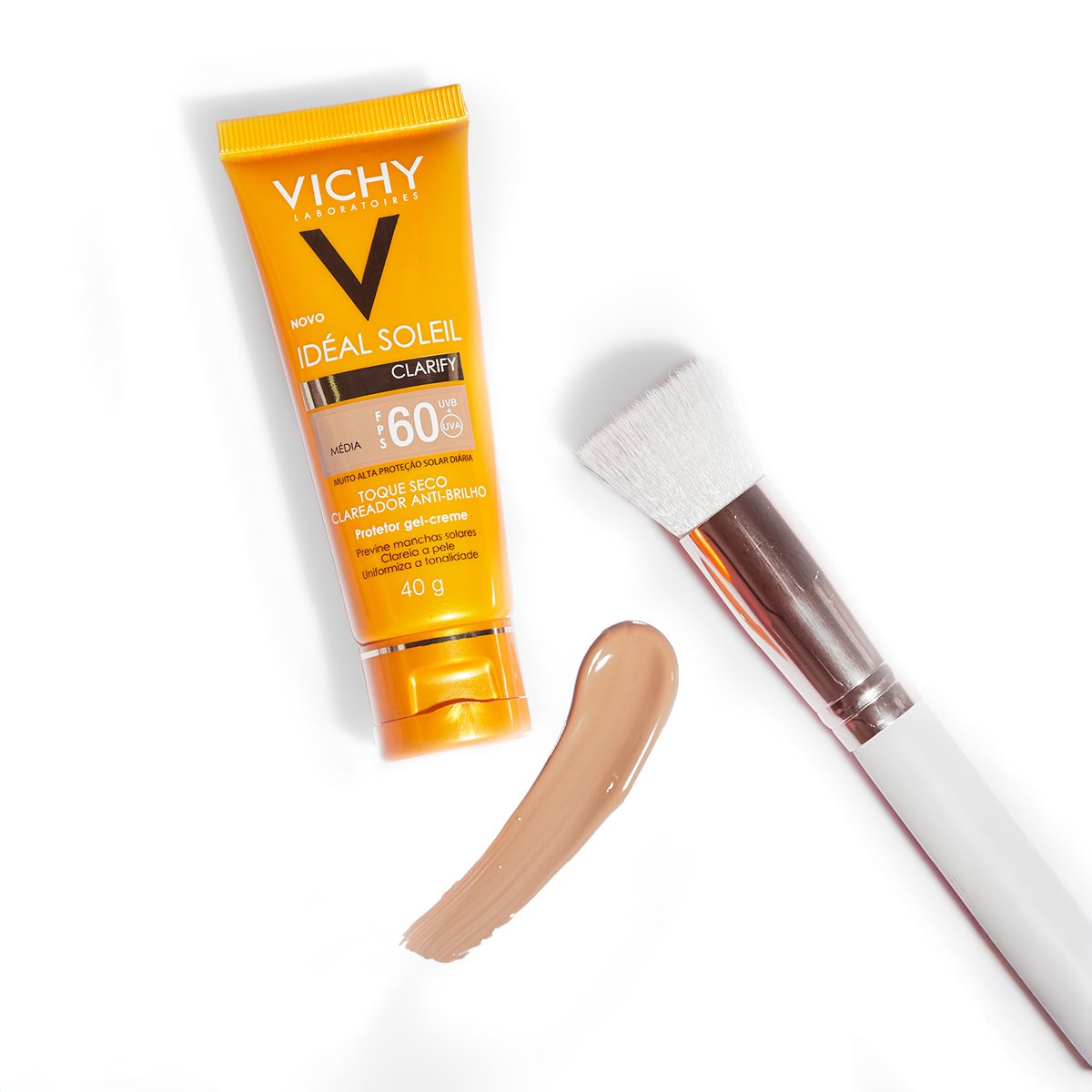 Vichy Ideal Soleil Clarify FPS60 Cor Media - Protetor Solar com Cor 40g Cor Media 3