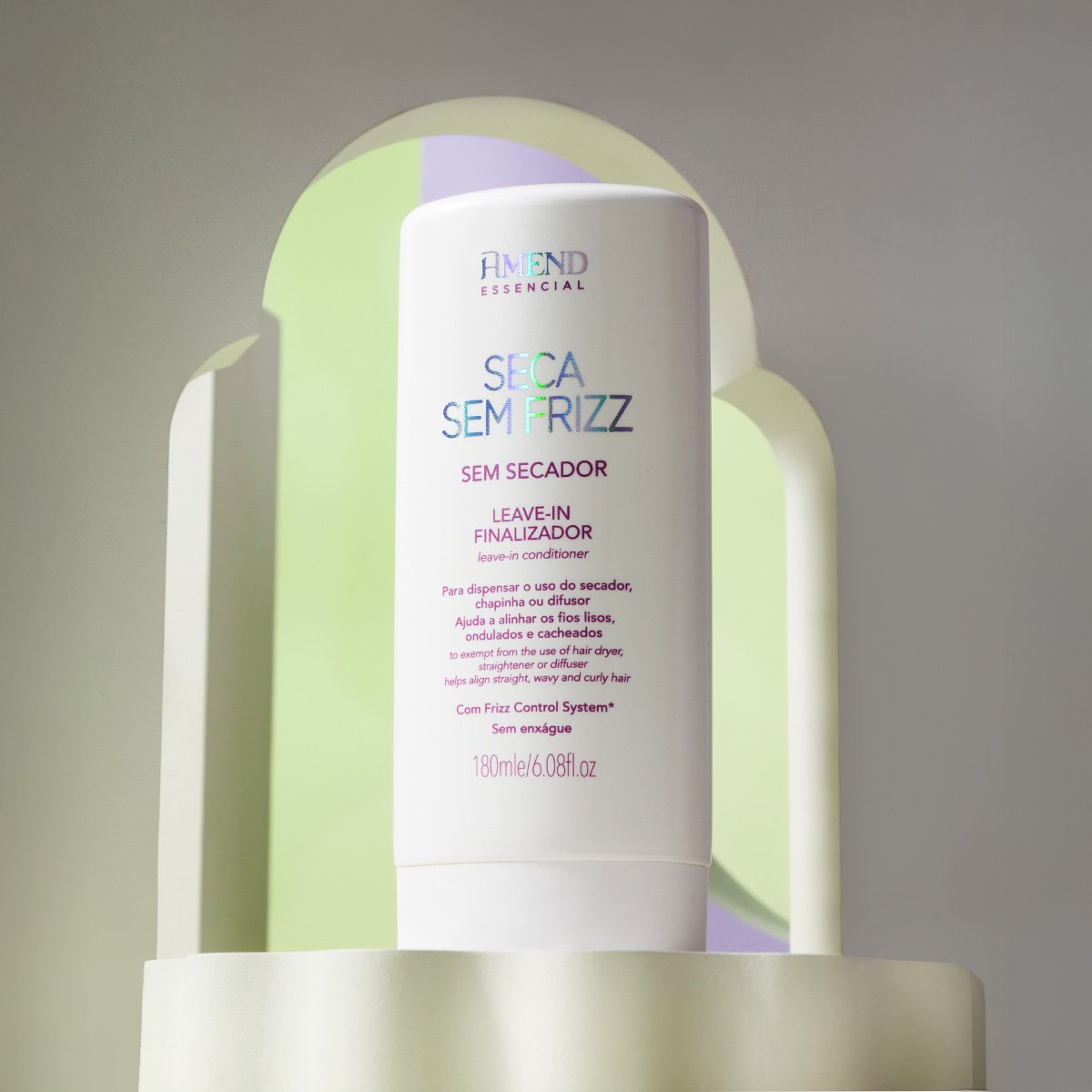Kit Amend Essencial Seca Sem Frizz Equilibrio do Ph Leave-in Acidificante (2 produtos) ÚNICO 4