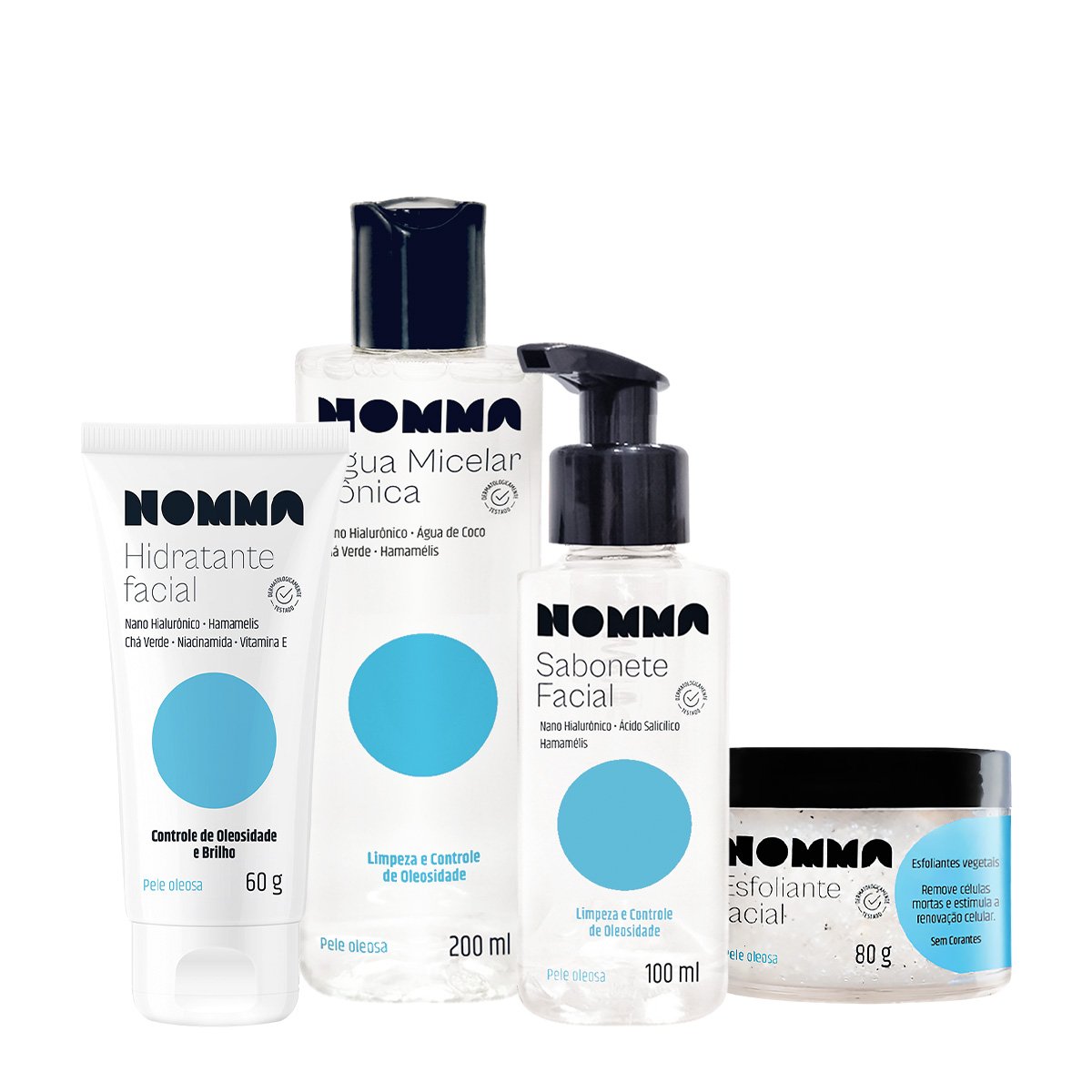 Kit Nomma Healthy Pele Oleosa Completo (4 produtos) ÚNICO 1