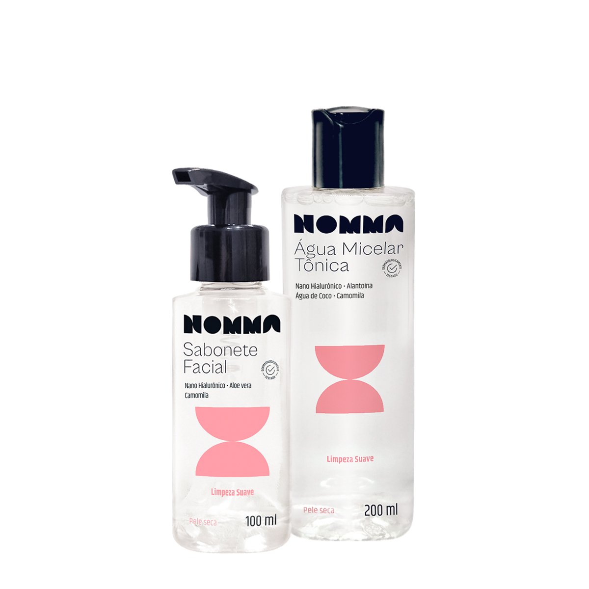 Kit Nomma Healthy Pele Seca Sabonete Agua Micelar (2 produtos)