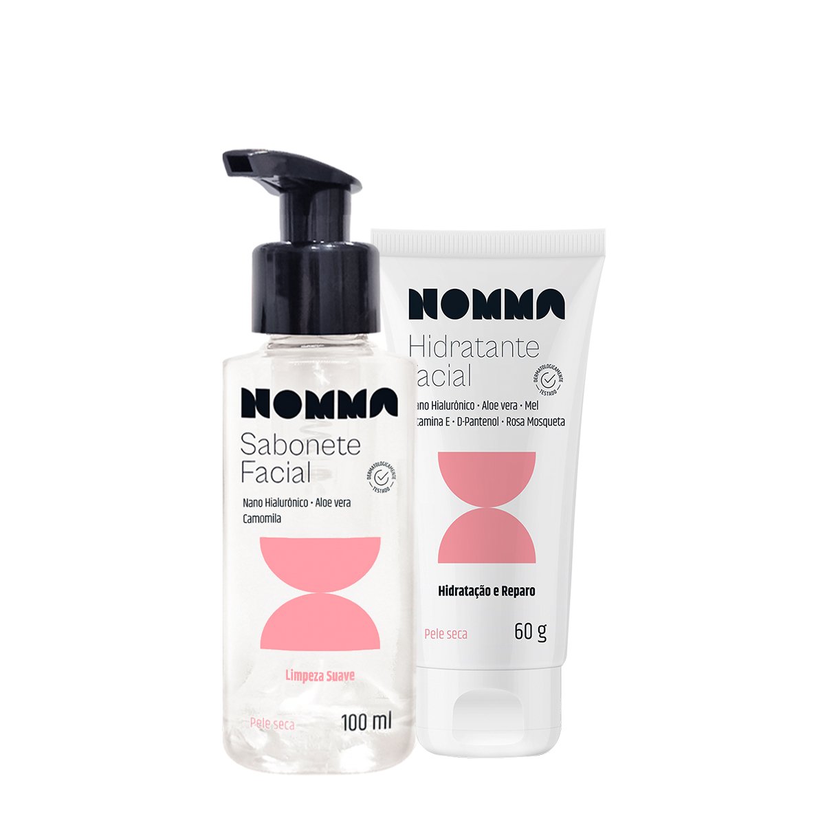 Kit Nomma Healthy Pele Seca Sabonete Hidratante (2 produtos)