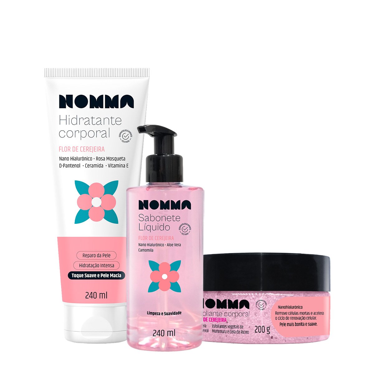 Kit Nomma Healthy Flor de Cerejeira Completo (3 produtos)