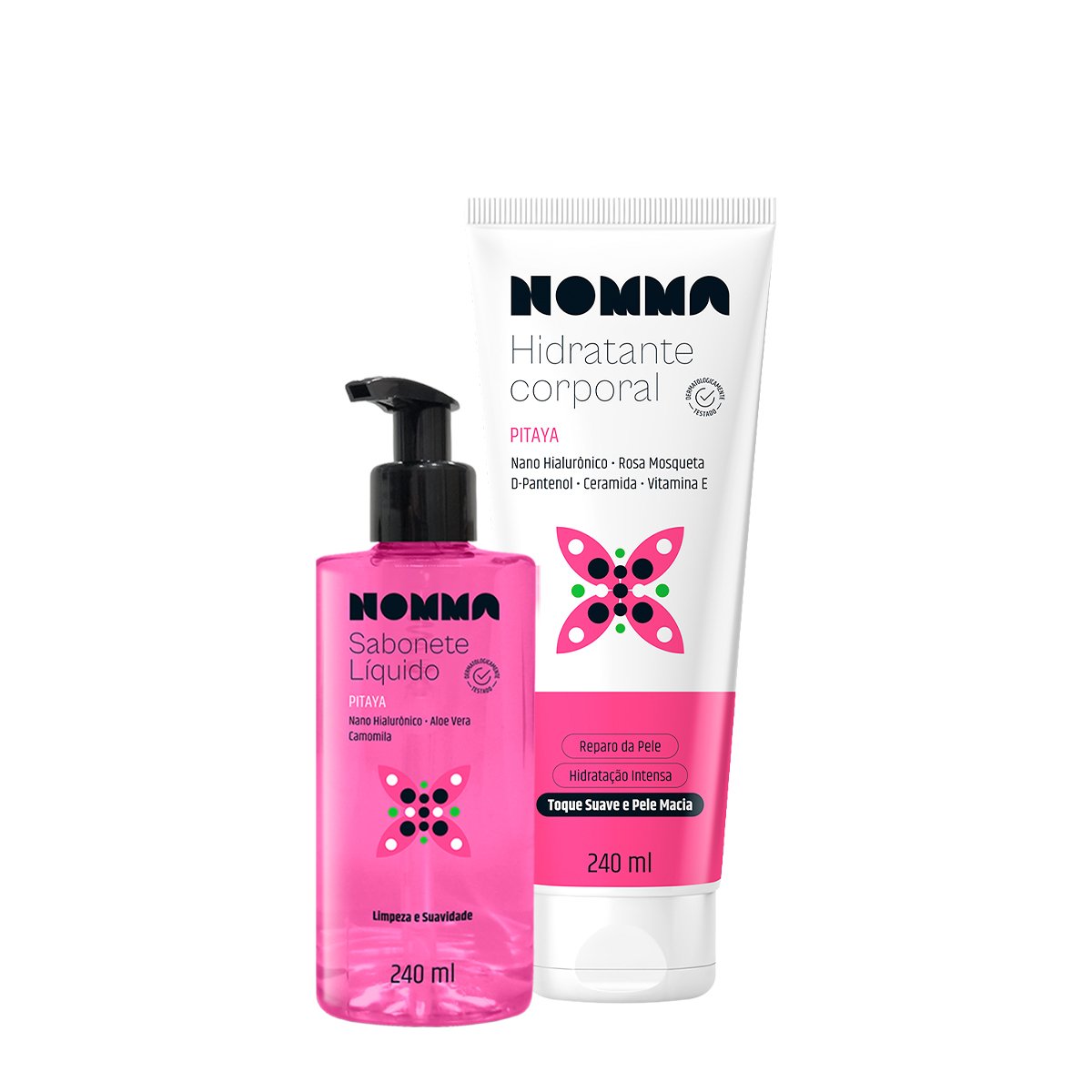 Kit Nomma Healthy Pitaya Sabonete Hidratante Corporal (2 produtos)