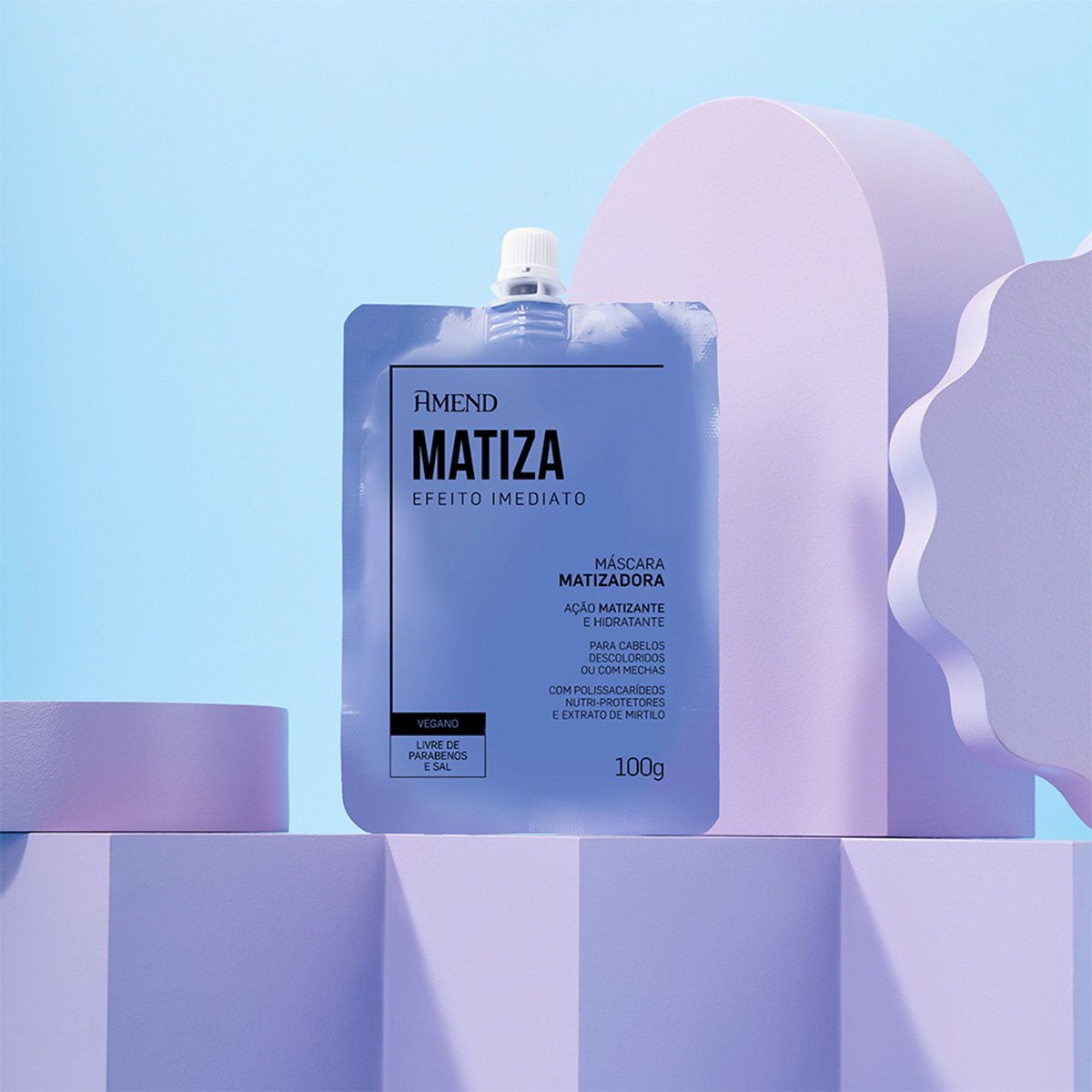 Amend Efeito Imediato Matiza - Mascara Capilar 100g 100g 2