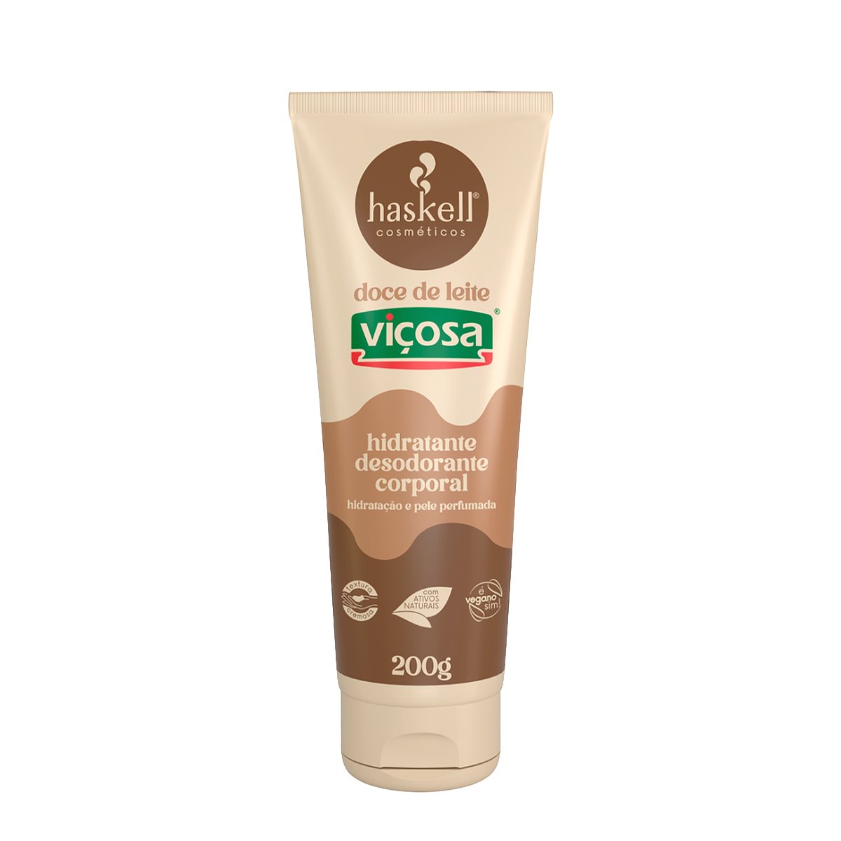 Haskell Doce de Leite Vicosa - Hidratante Corporal 200g