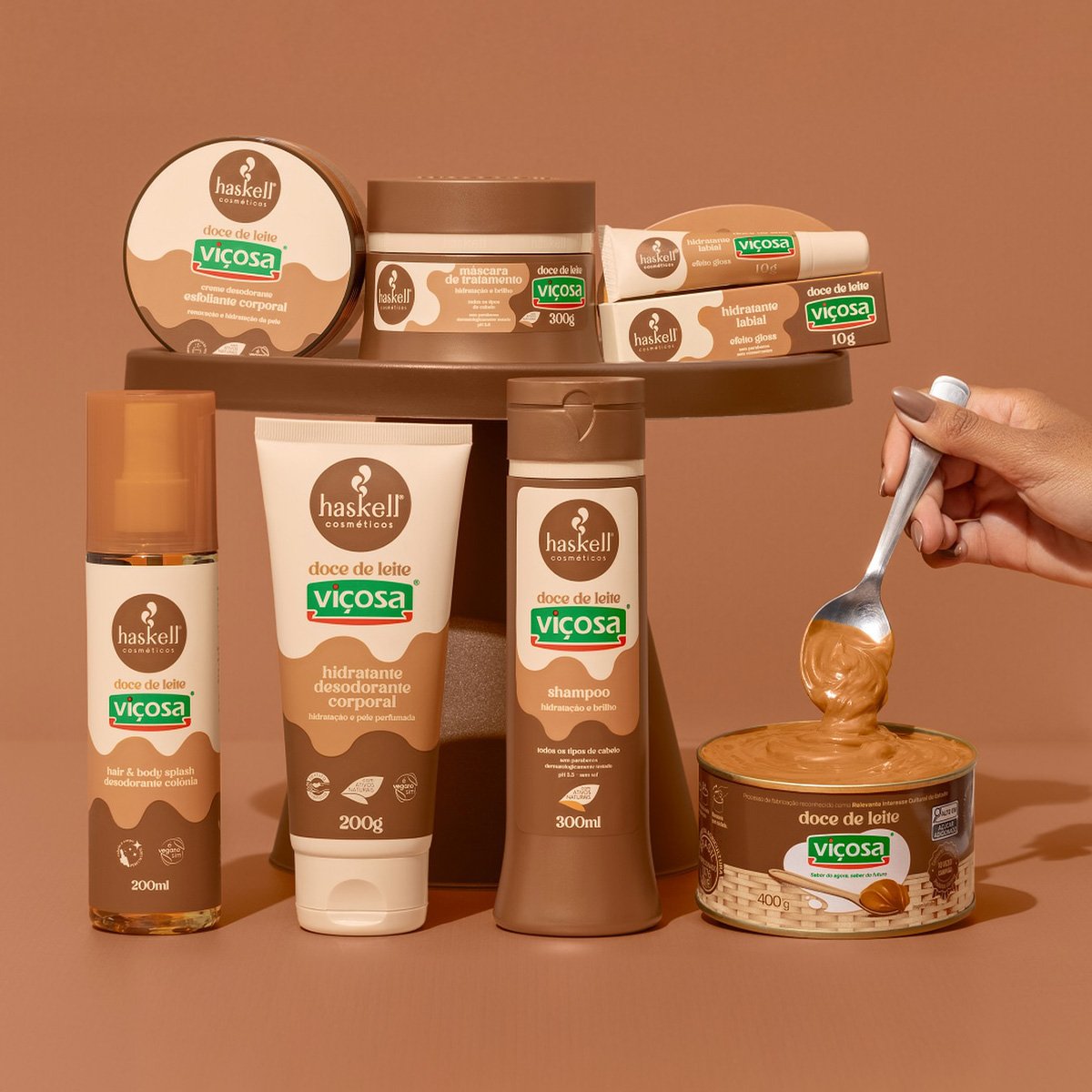Haskell Doce de Leite Vicosa - Hidratante Corporal 200g 200g 4