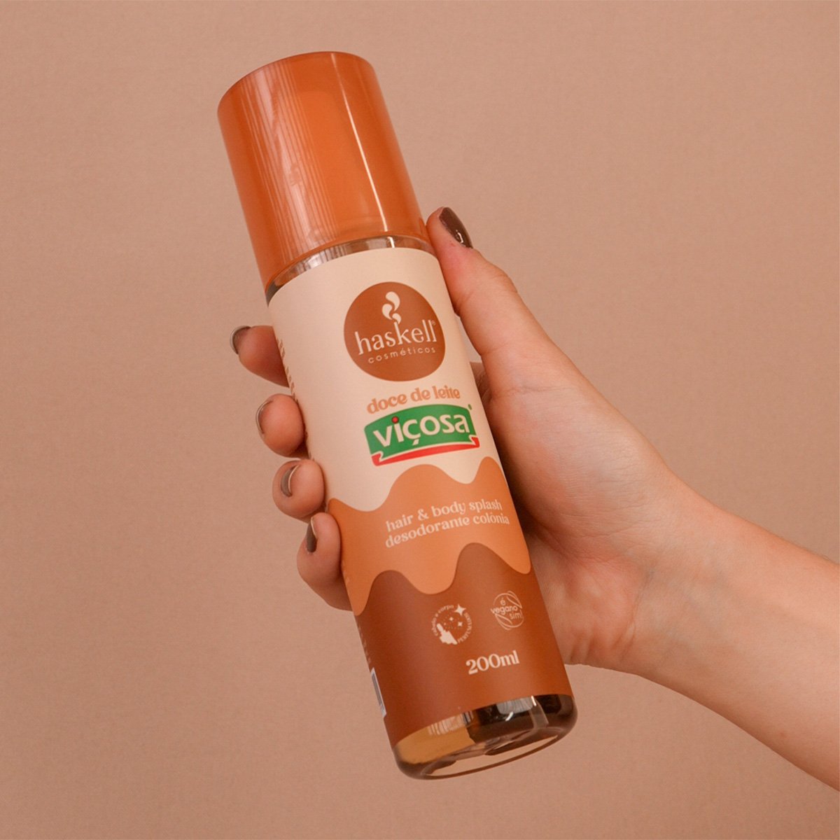 Haskell Doce de Leite Vicosa - Body Hair Splash 200ml 200ml 2