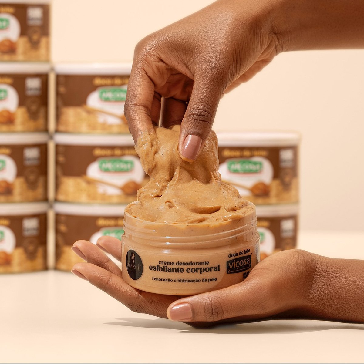 Haskell Doce de Leite Vicosa - Esfoliante Corporal 150g 150g 4
