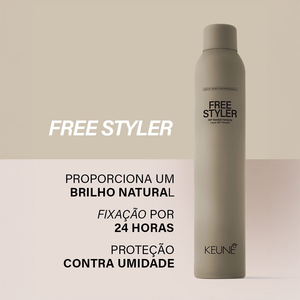 Keune Style Freestyler - Spray Fixador 500ml 500ml 3