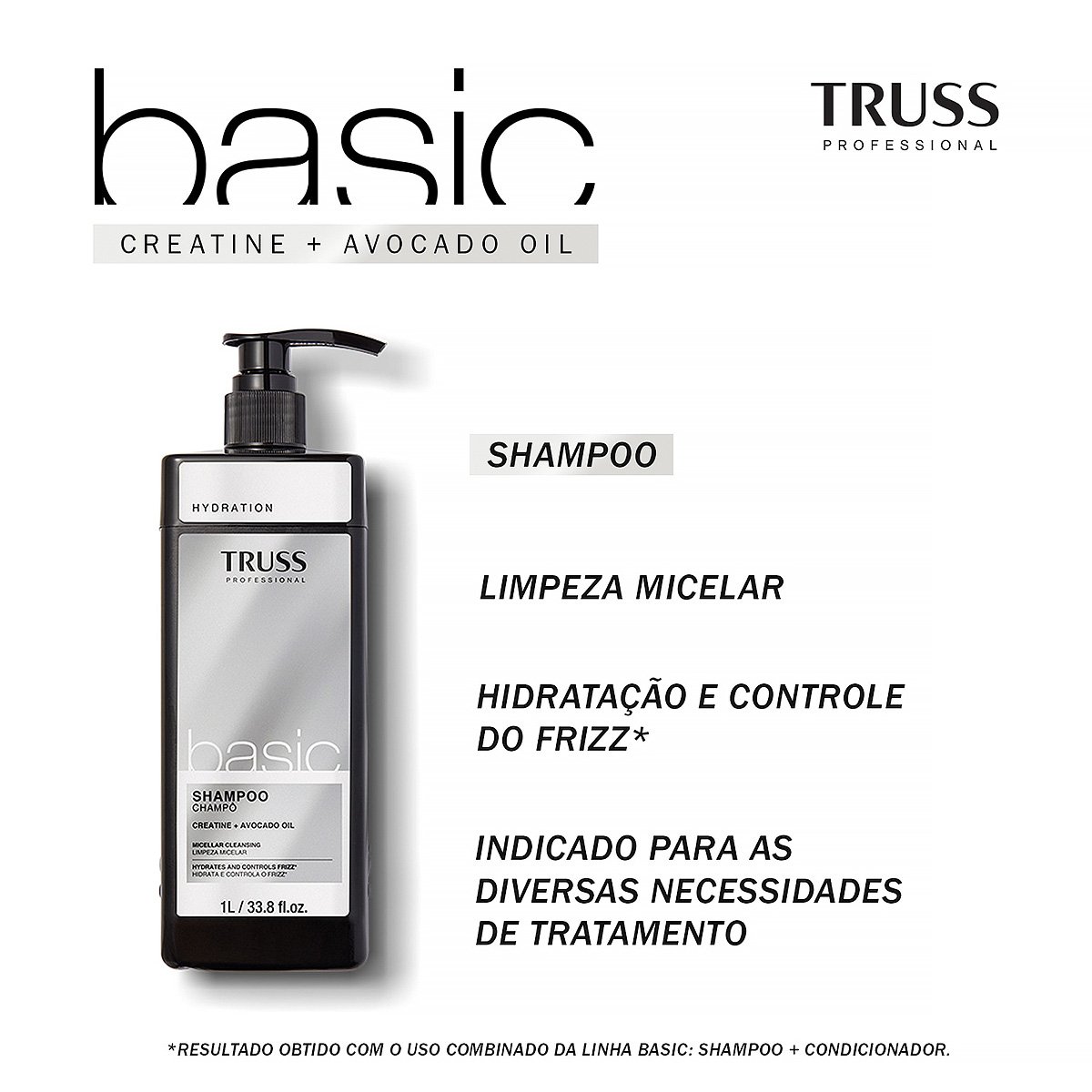 Truss Basic - Shampoo 1L 1L 2