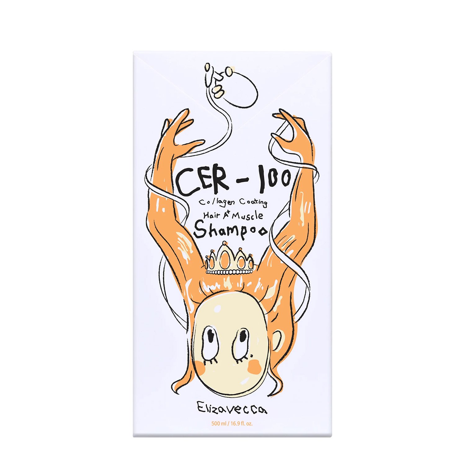 Elizavecca CER-100 Com Colageno A+ Muscle - Shampoo Fortalecedor 500ml 500ml 2