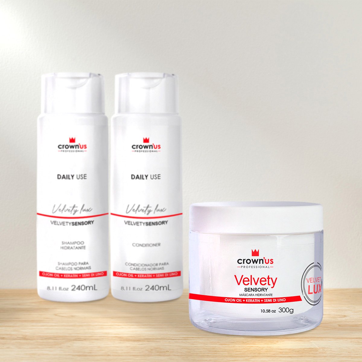 Crownus Daily Use - Mascara Capilar 300g 300g 3