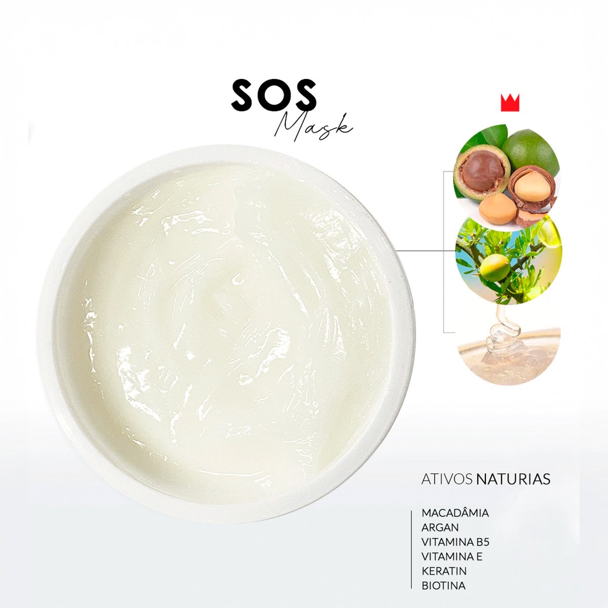 CrownusRepair Treatment - Mascara Capilar 300g 300g 3