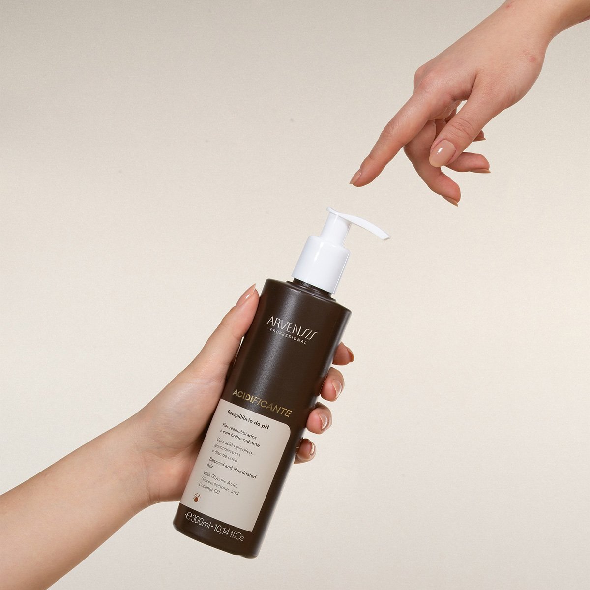 Arvensis Reequilibrio do pH - Acidificante Capilar 300ml 300ml 3