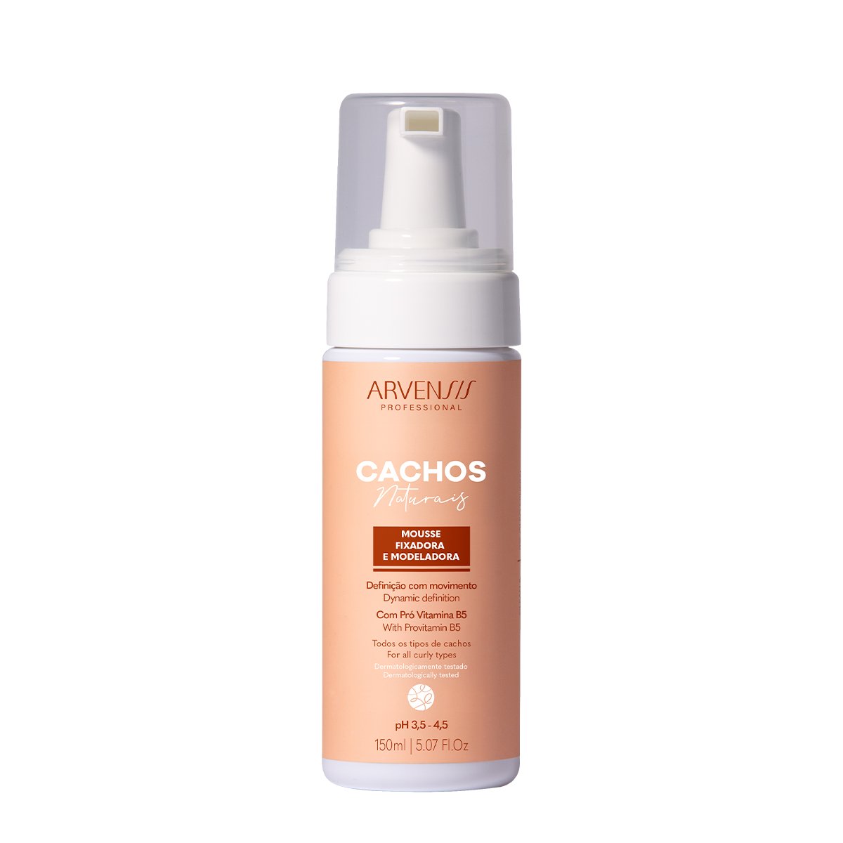 Arvensis Cachos Naturais Light - Mousse Modelador 150ml