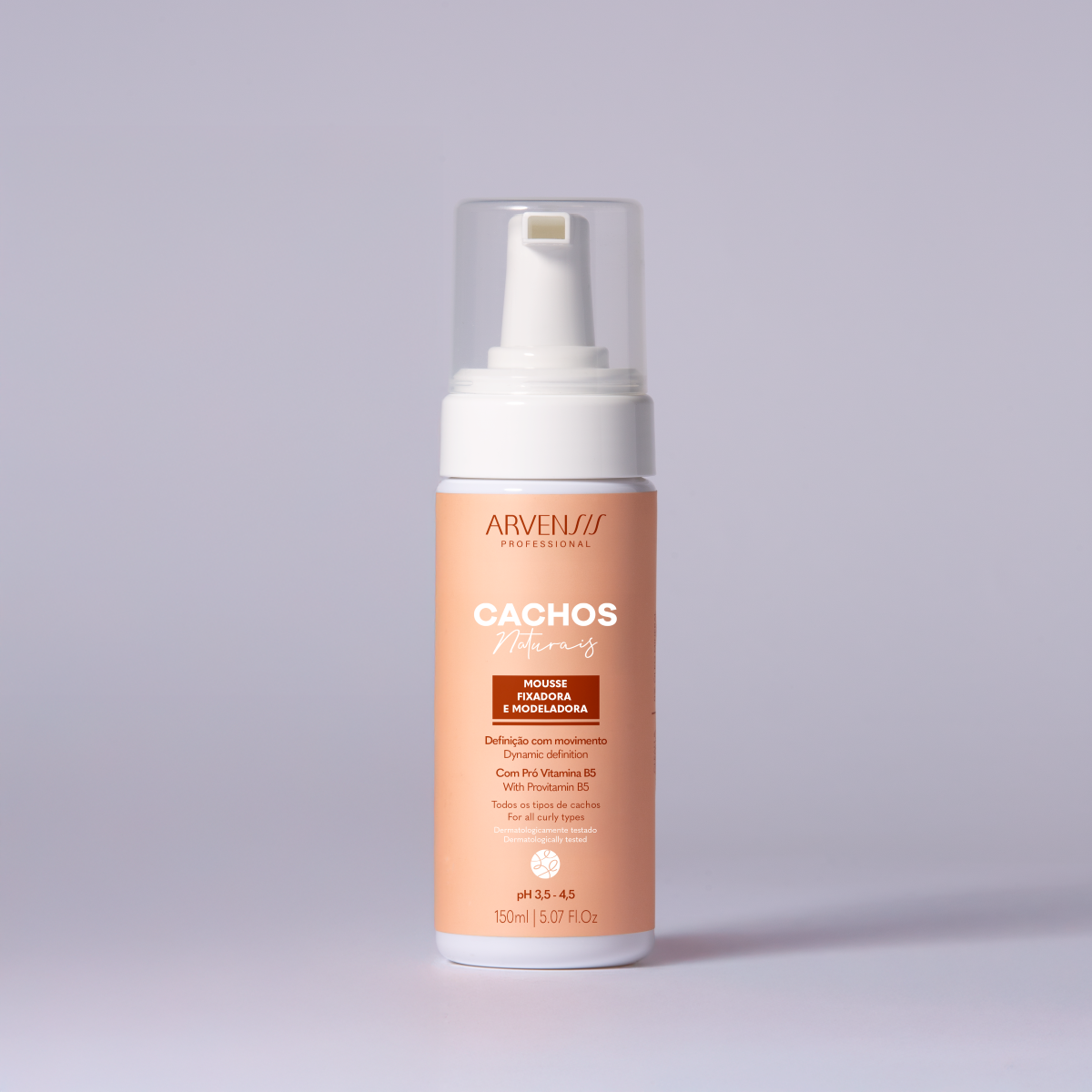 Arvensis Cachos Naturais Light - Mousse Modelador 150ml 150ml 2