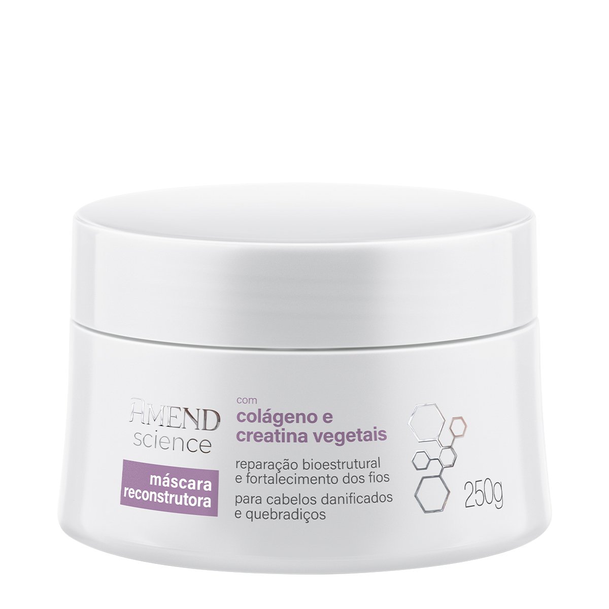 Amend Science Colageno e Creatina Vegetais - Mascara Capilar 250g