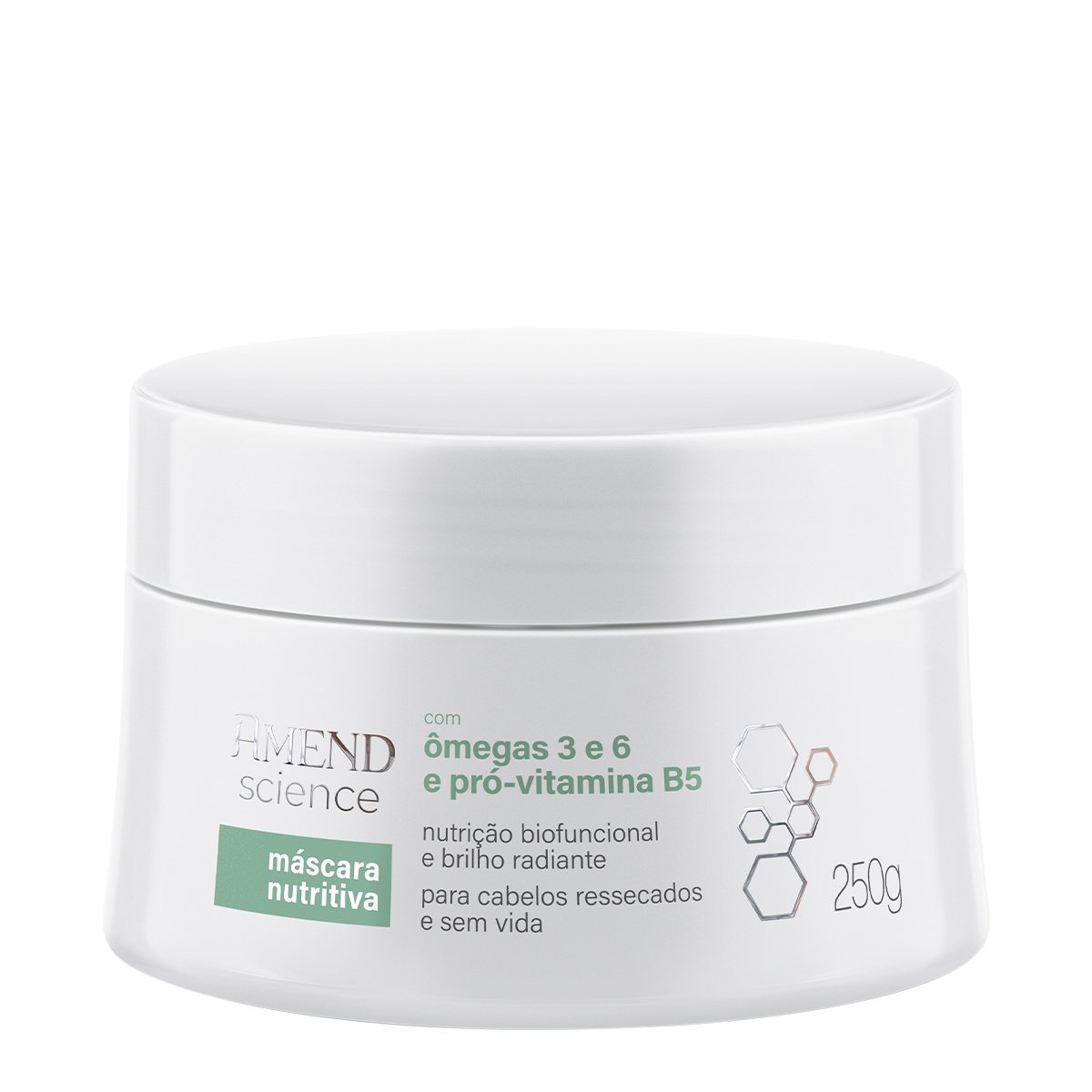 Amend Science Omega 3 e 6 Pro-Vitamina B5 - Mascara Capilar 250g