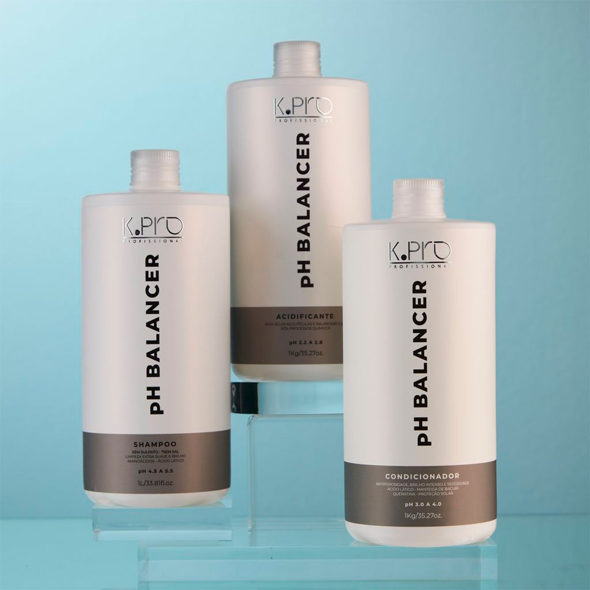 K.Pro Profissional pH Balancer - Shampoo 1L 1L 3