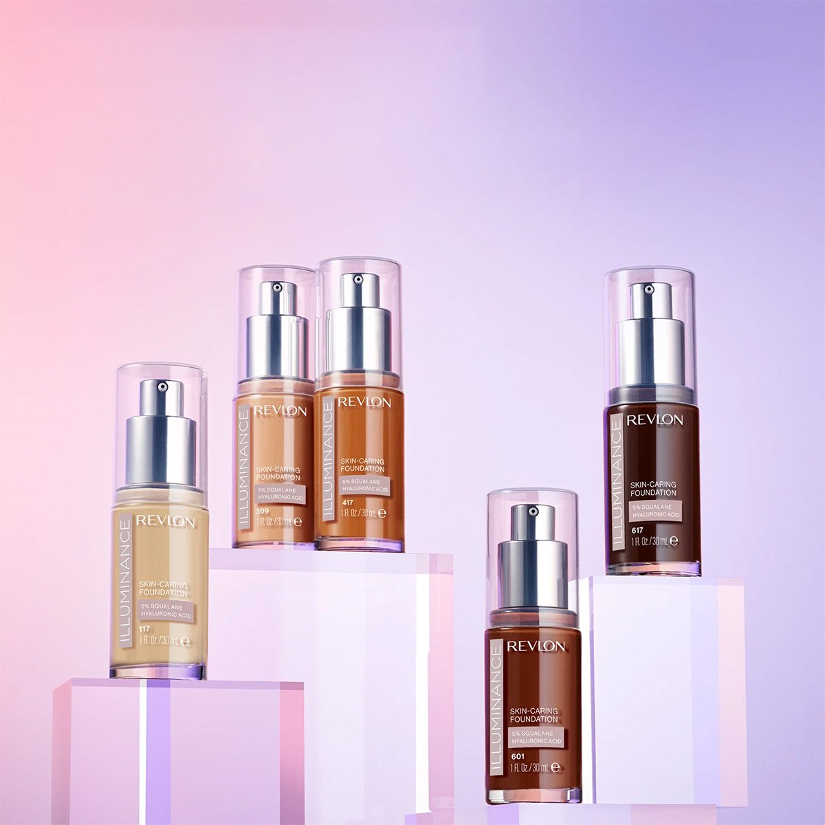 Revlon Illuminance Skin Caring Creamy Natural 201 - Base Liquida 30ml Creamy Natural 201 5