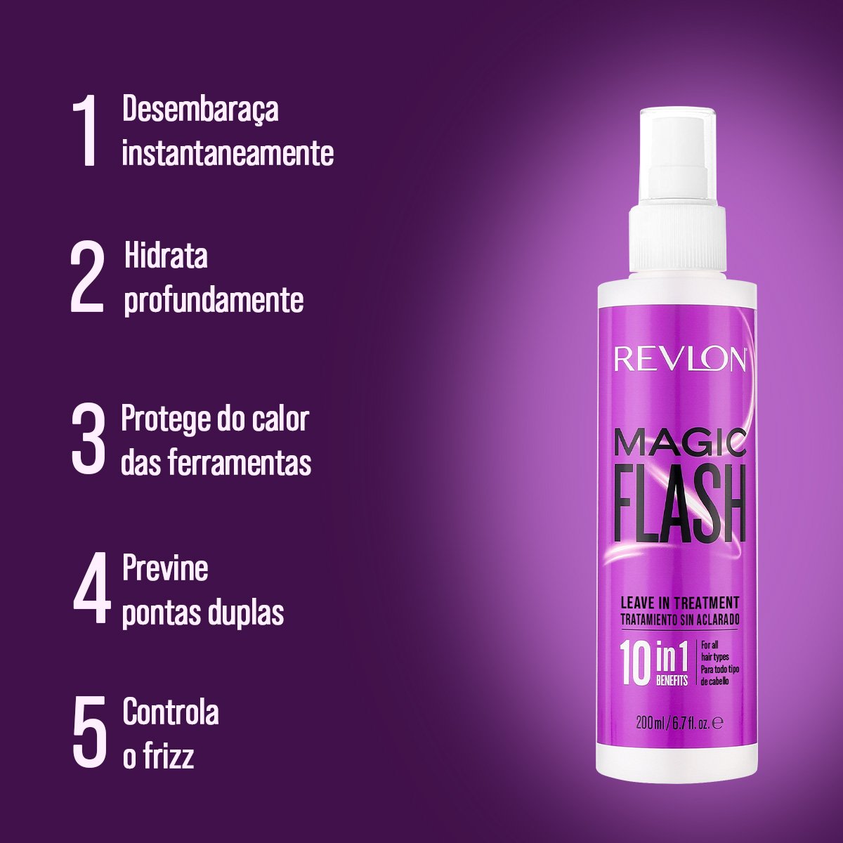 Revlon Professional Magic Flash 10 em 1 - Leave-in 200ml