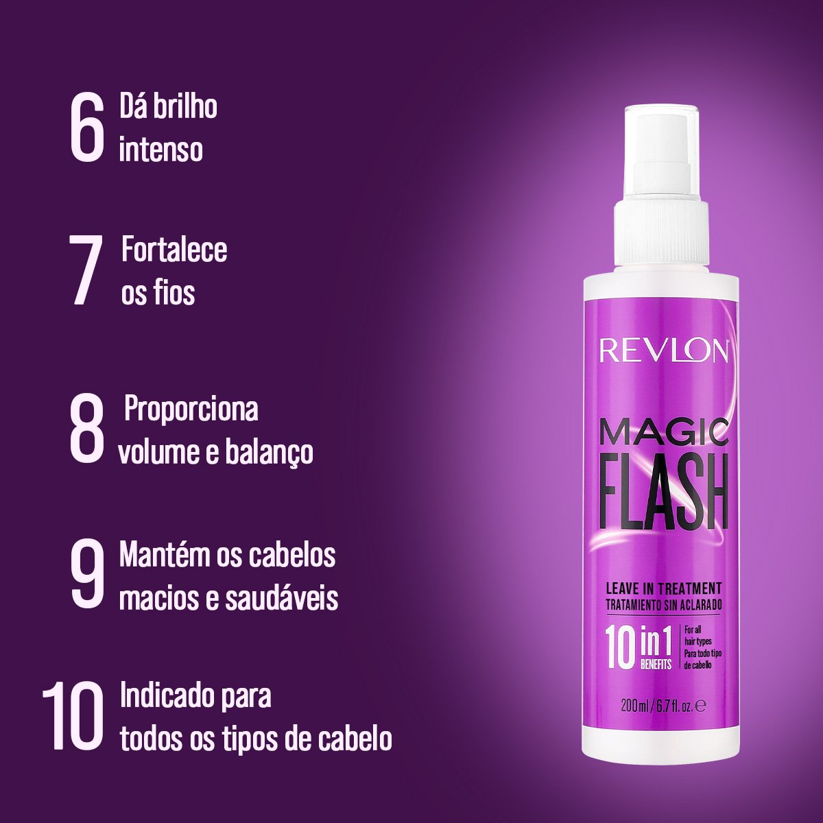 Revlon Professional Magic Flash 10 em 1 - Leave-in 200ml 200ml 2