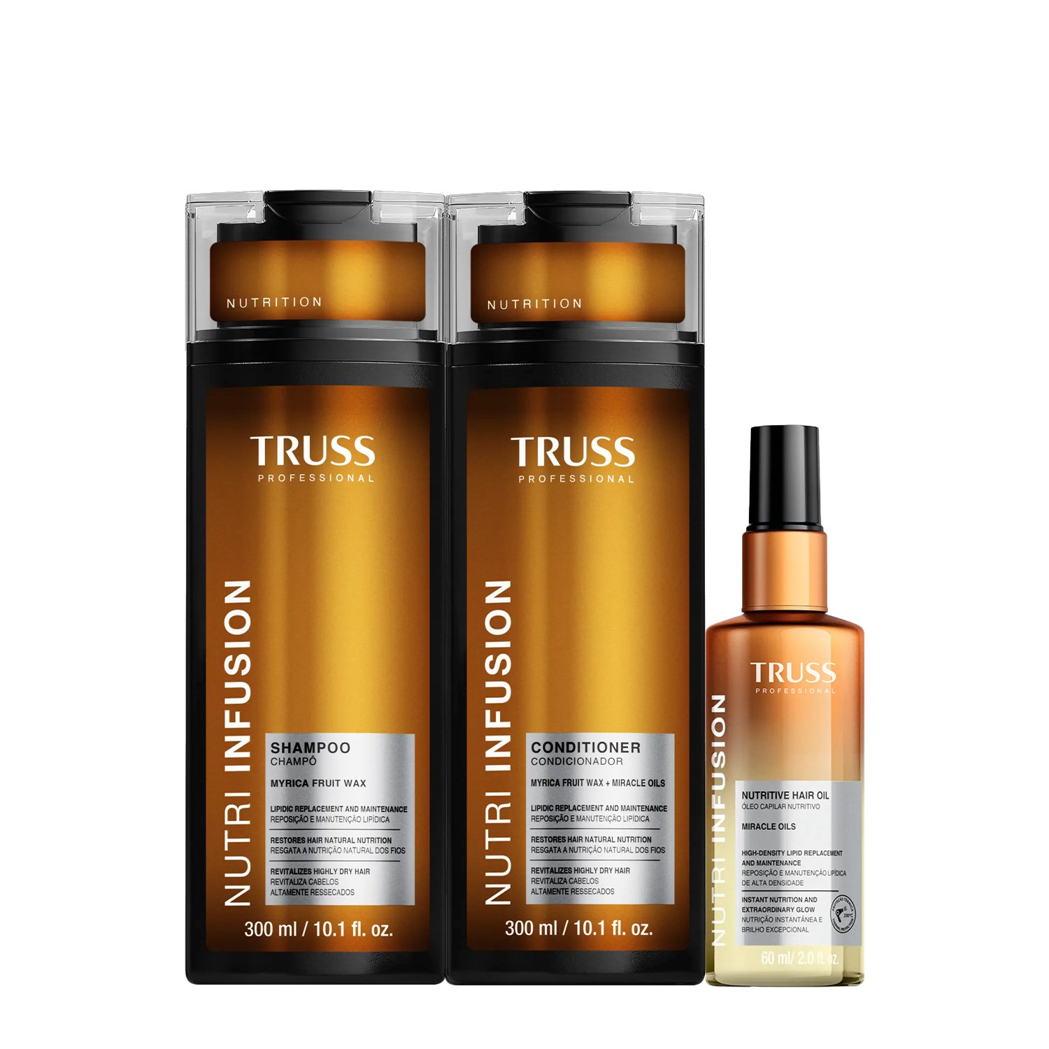 Kit Truss Nutri Infusion Duo Oil 60 (3 produtos)