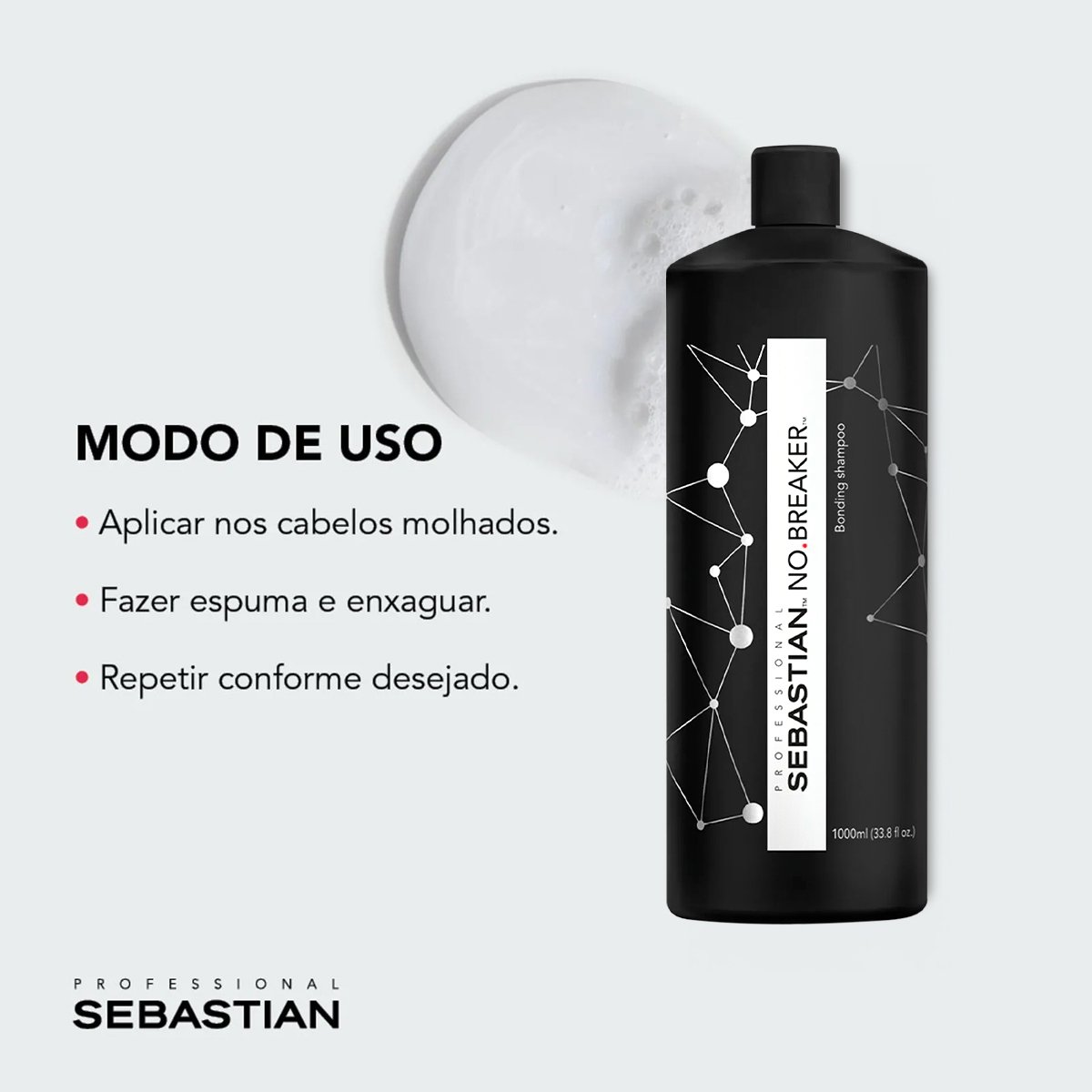 Sebastian Professional No Breaker - Shampoo 1L 1L 3