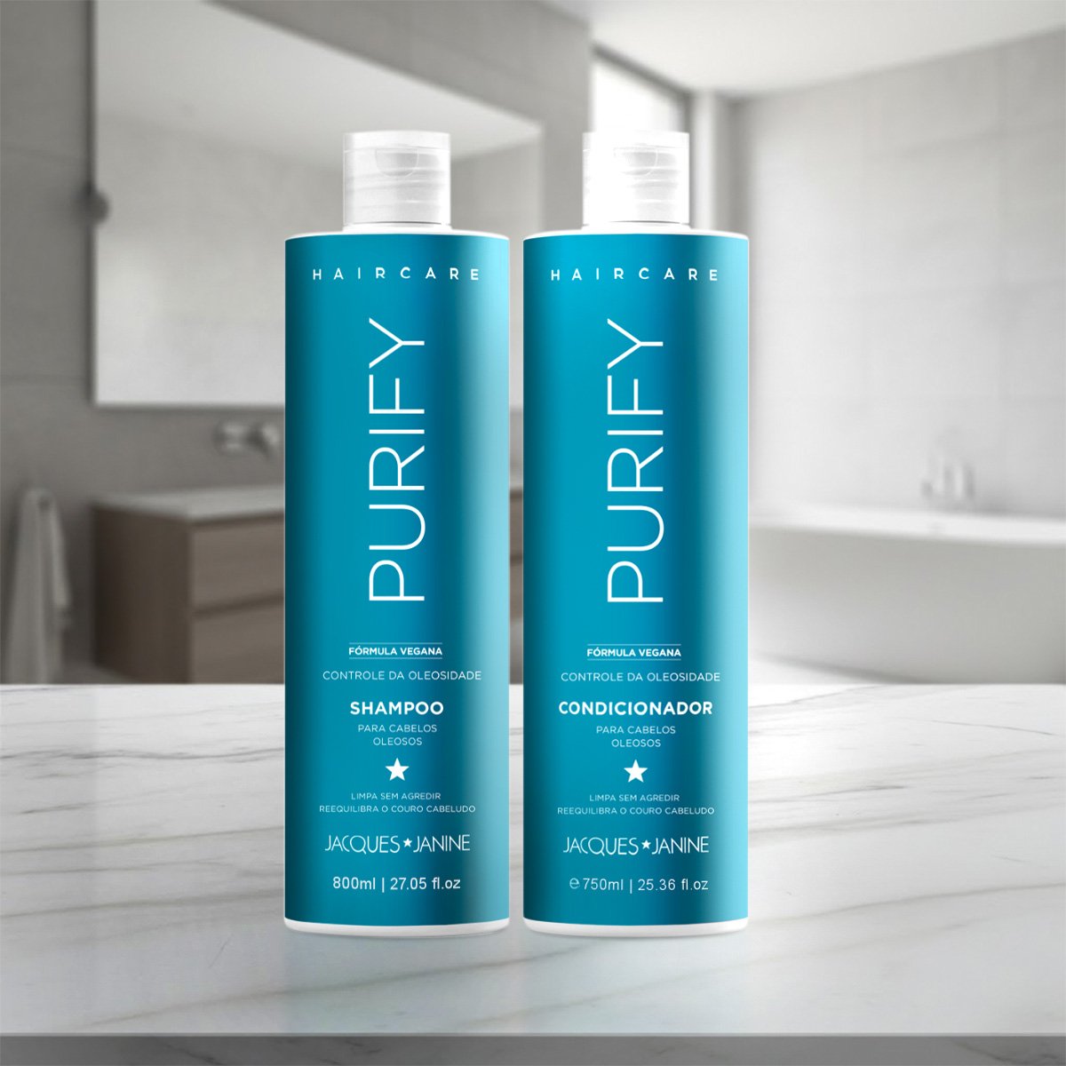 Kit Jacques Janine Professionnel Haircare Purify Duo (2 produtos) ÚNICO 4
