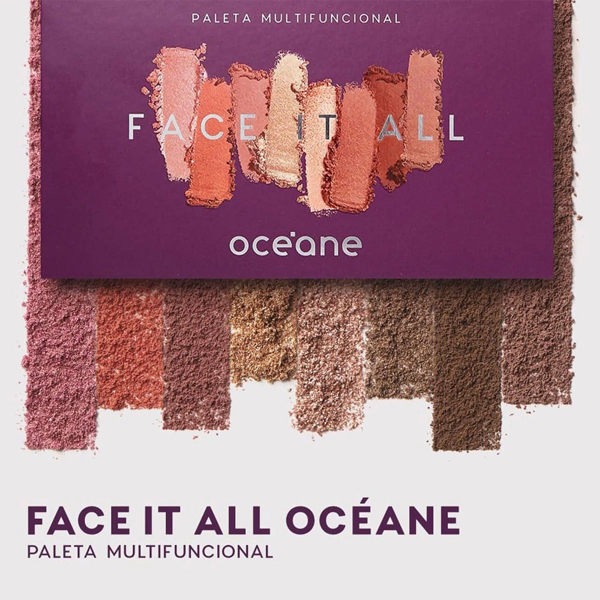 Kit Oceane Purple Face it All Special Day Paleta (2 produtos) ÚNICO 2