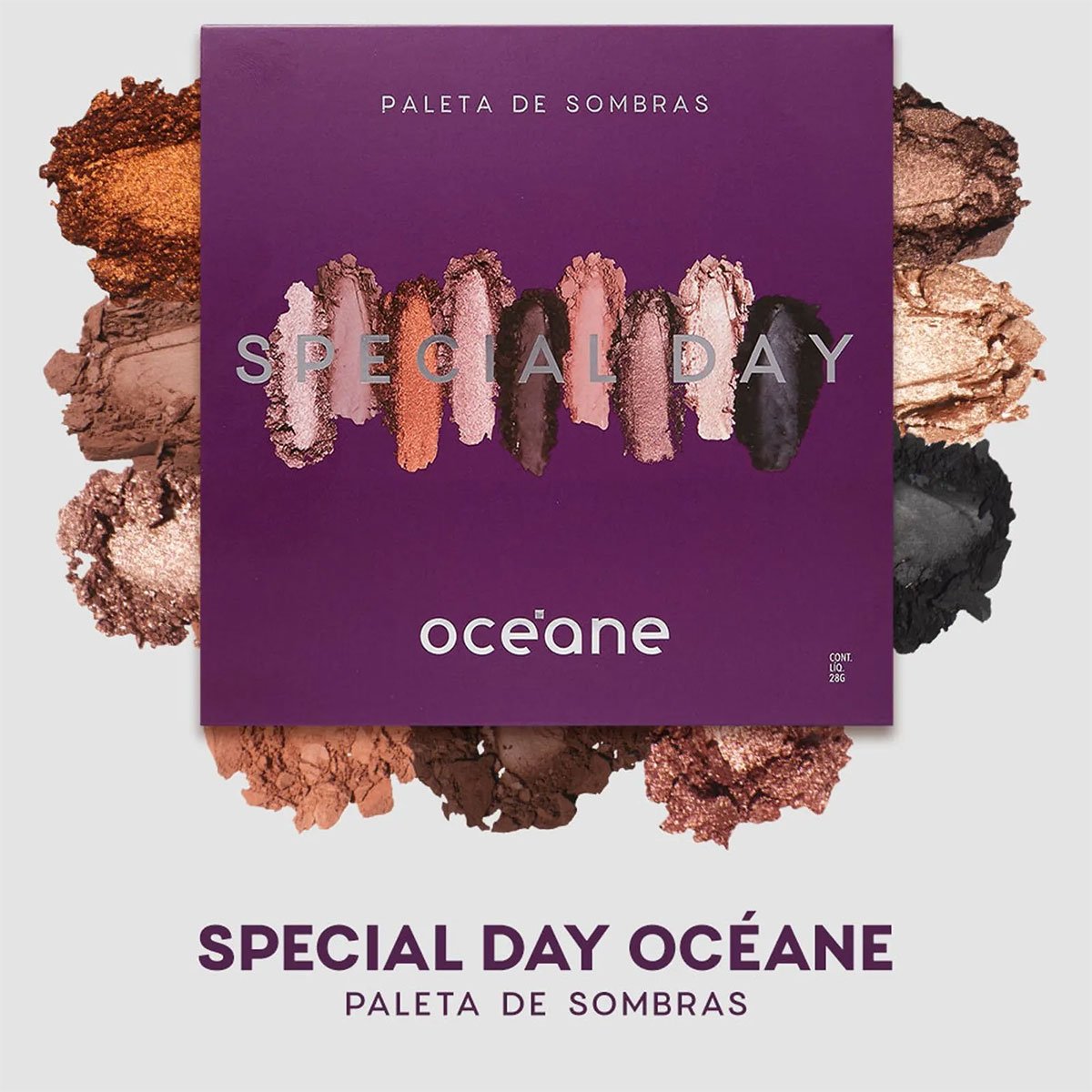 Kit Oceane Purple Face it All Special Day Paleta (2 produtos) ÚNICO 4